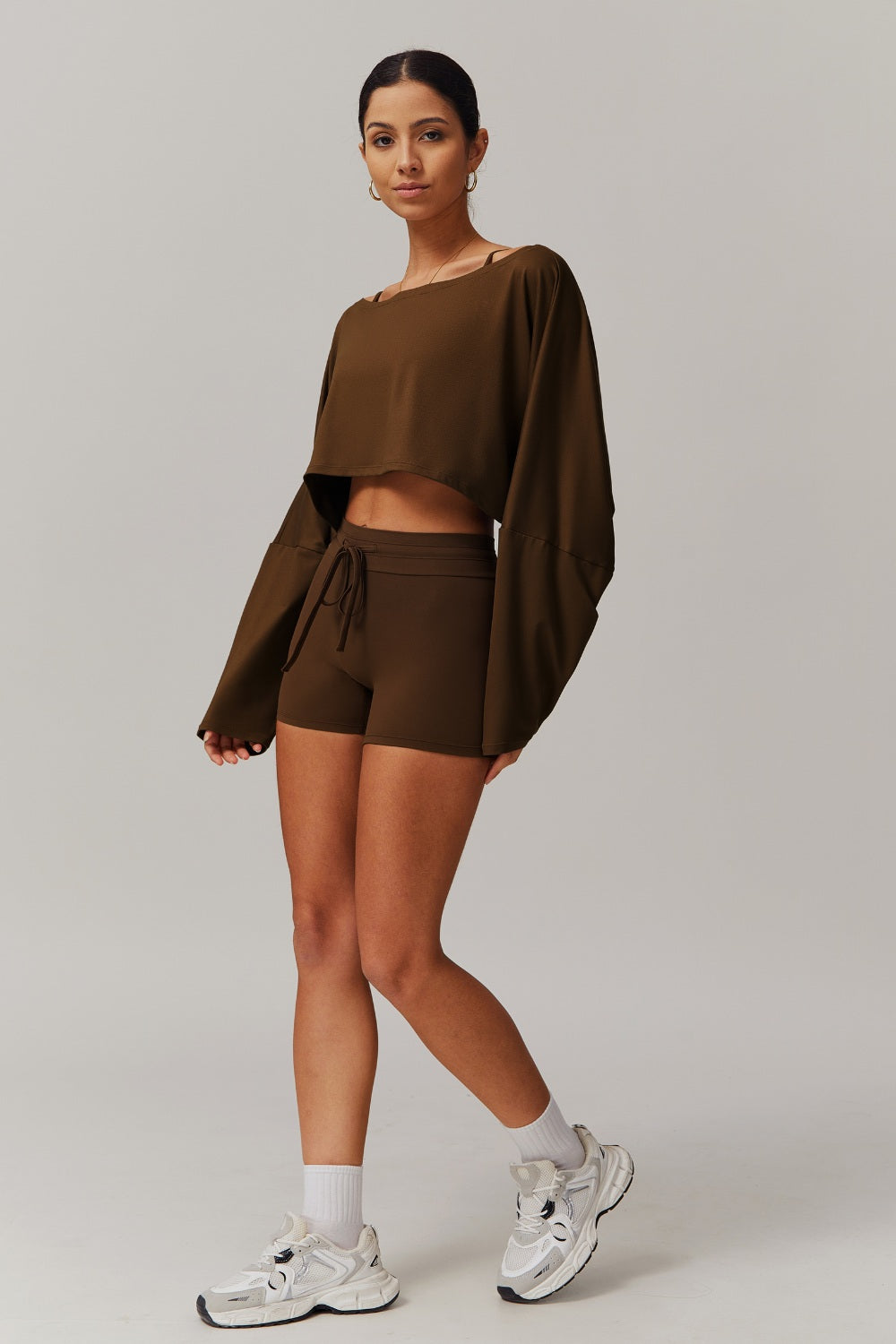 Ivy Shorts - Mocha - Maison and Aurora