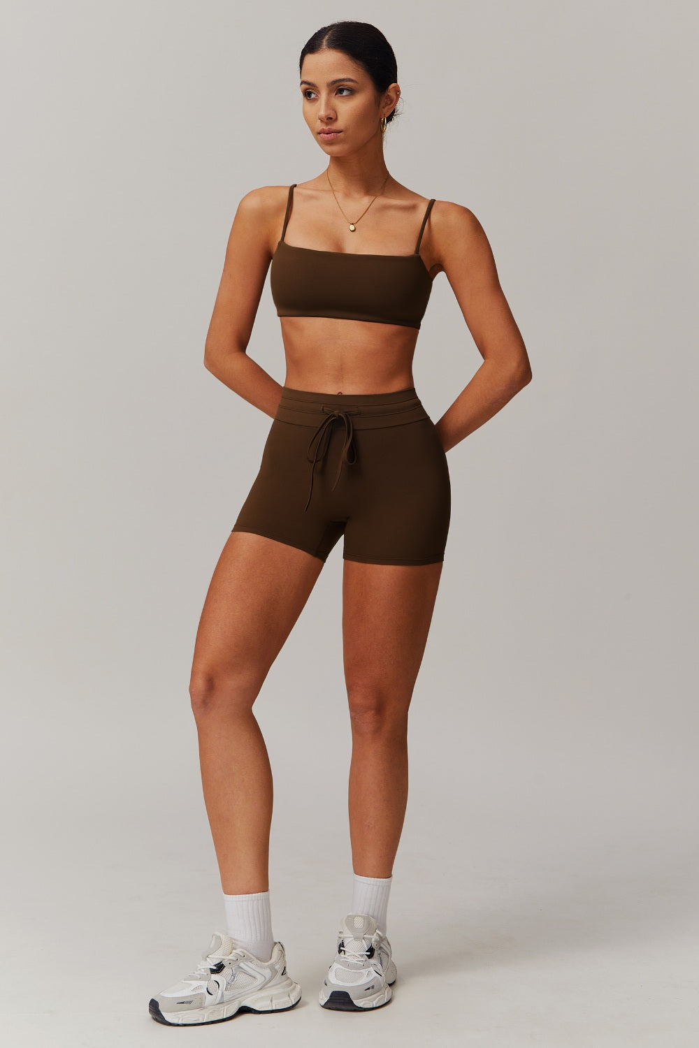 Ivy Shorts - Mocha - Maison and Aurora