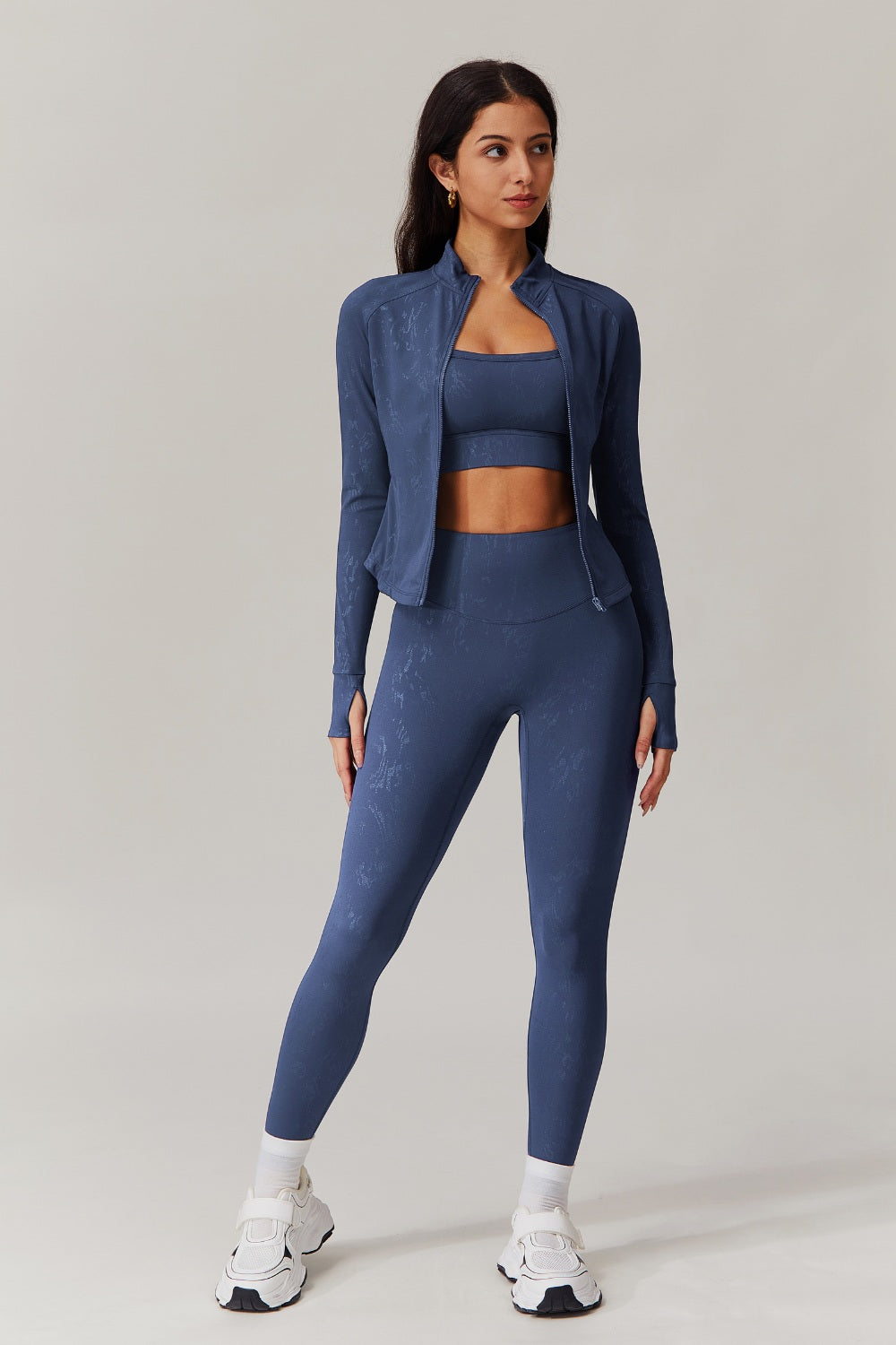 Demi Jacket - Navy - Maison and Aurora