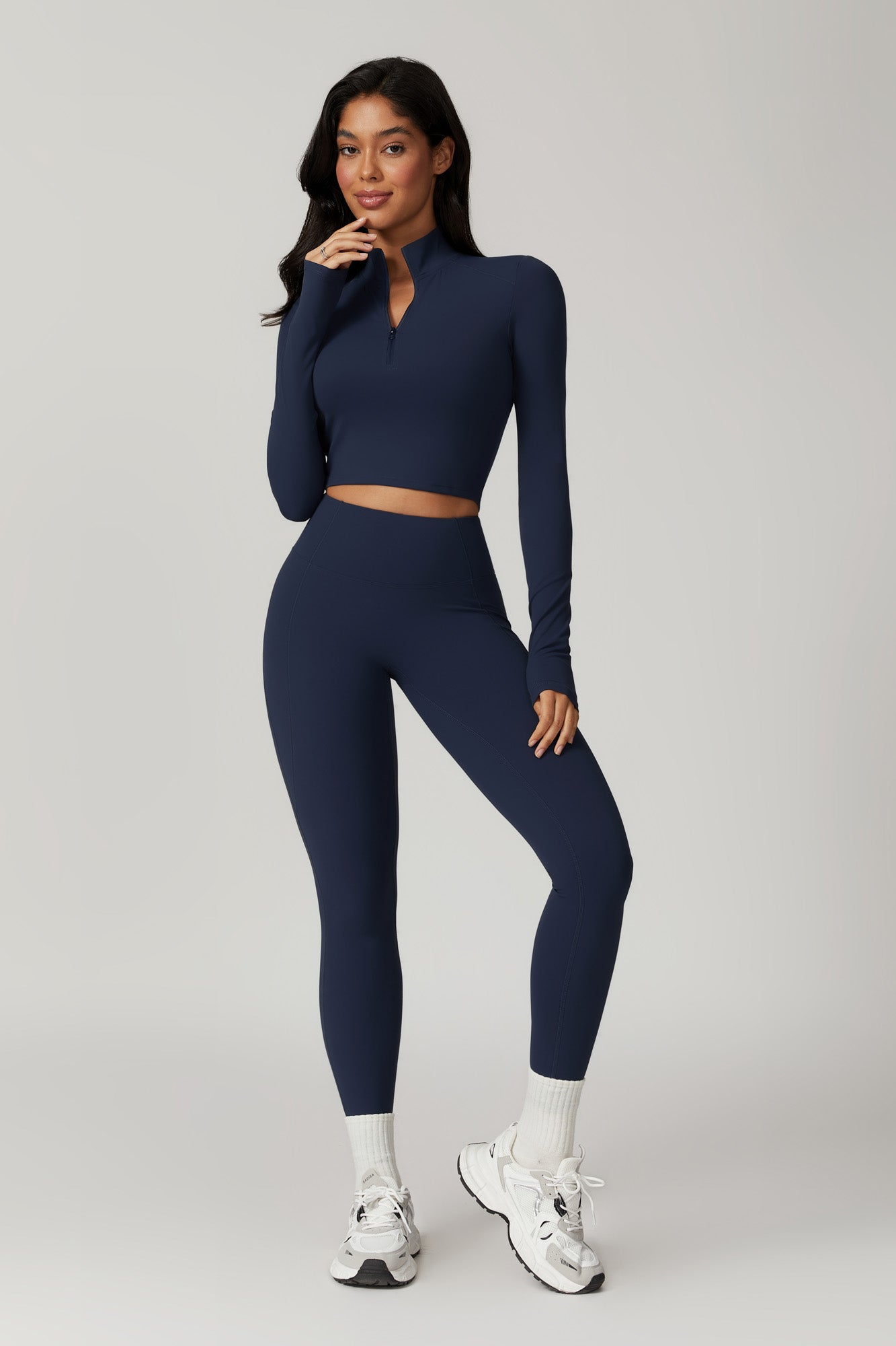 Isla Leggings - Navy - Maison and Aurora