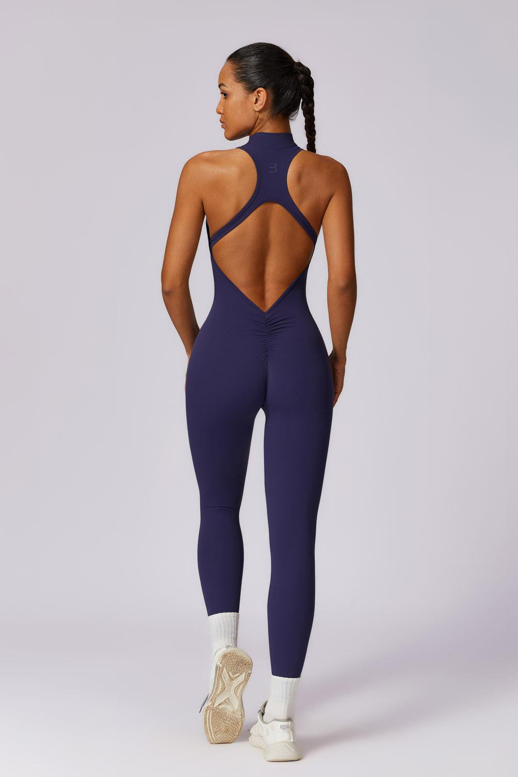 Melody Jumpsuit - Navy - Maison and Aurora