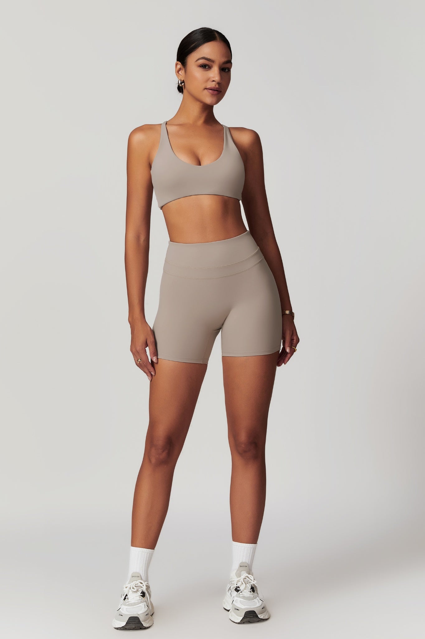 Alexa Shorts - Nude - Maison and Aurora