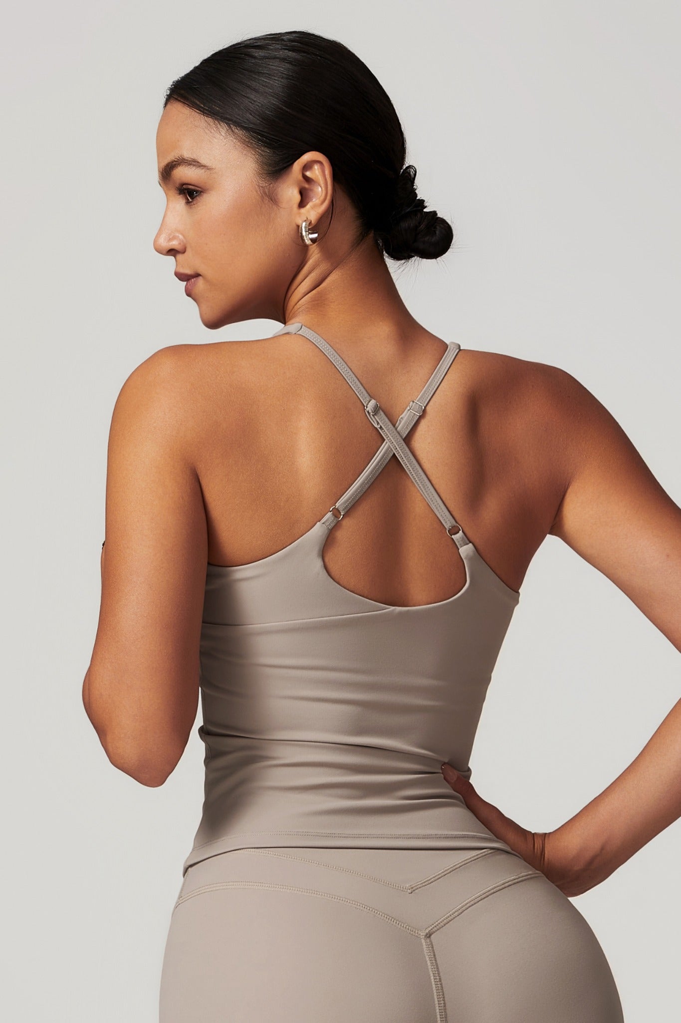 Alexa Sleeveless Top - Nude - Maison and Aurora