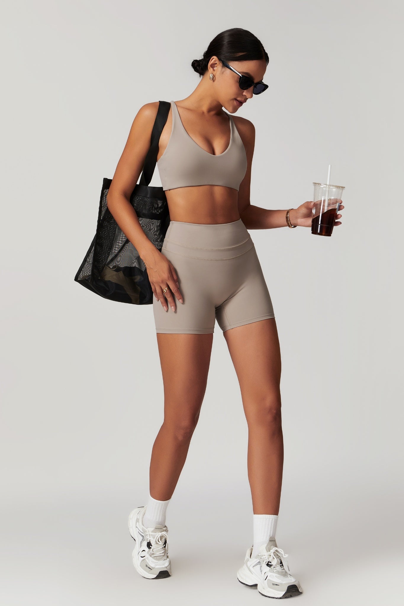 Alexa Sports Bra - Nude - Maison and Aurora