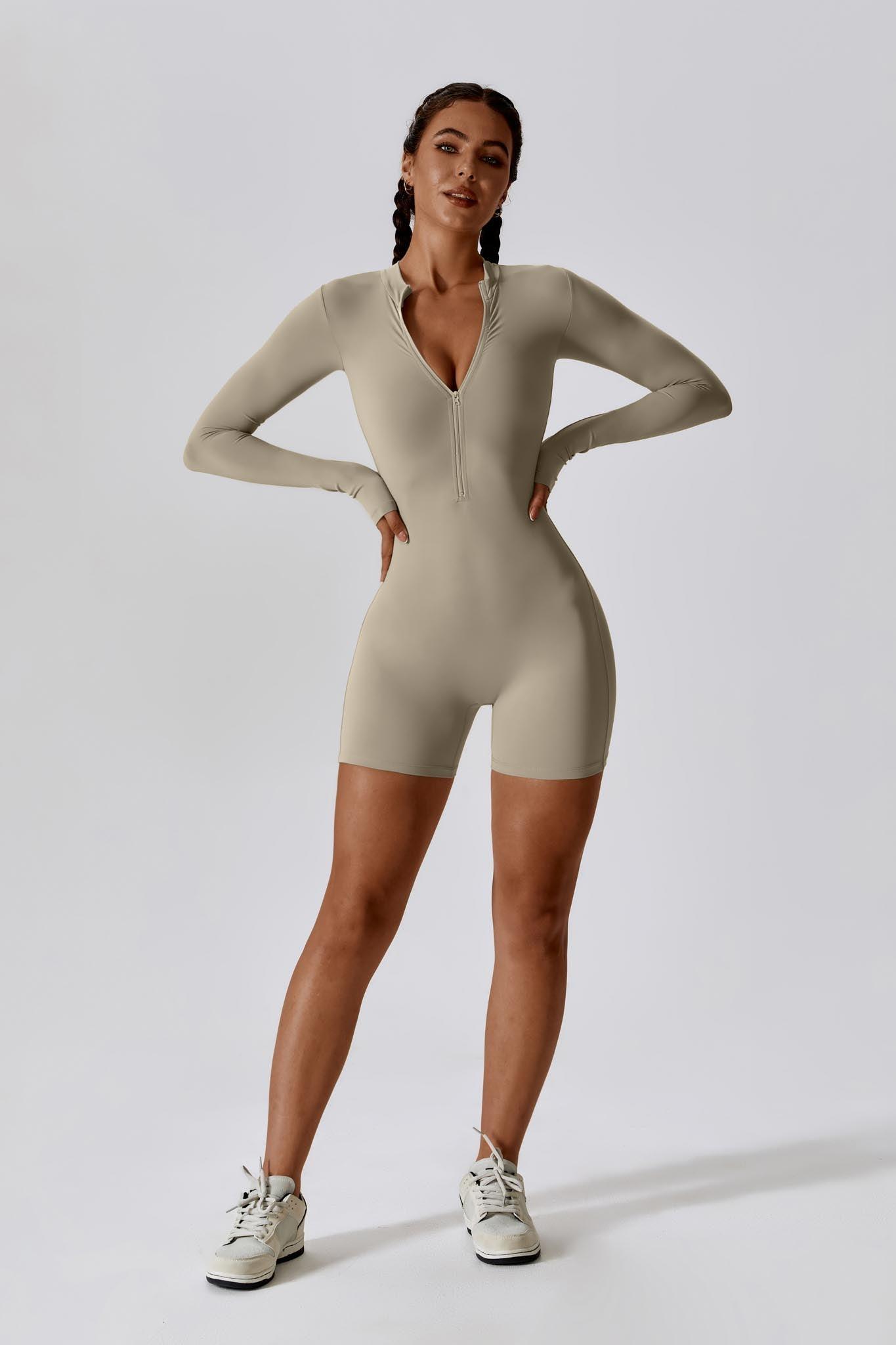 Lillian Jumpsuit - Nude - Maison and Aurora
