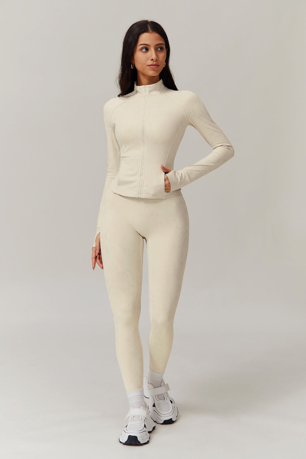 Demi Jacket - Oatmilk - Maison and Aurora