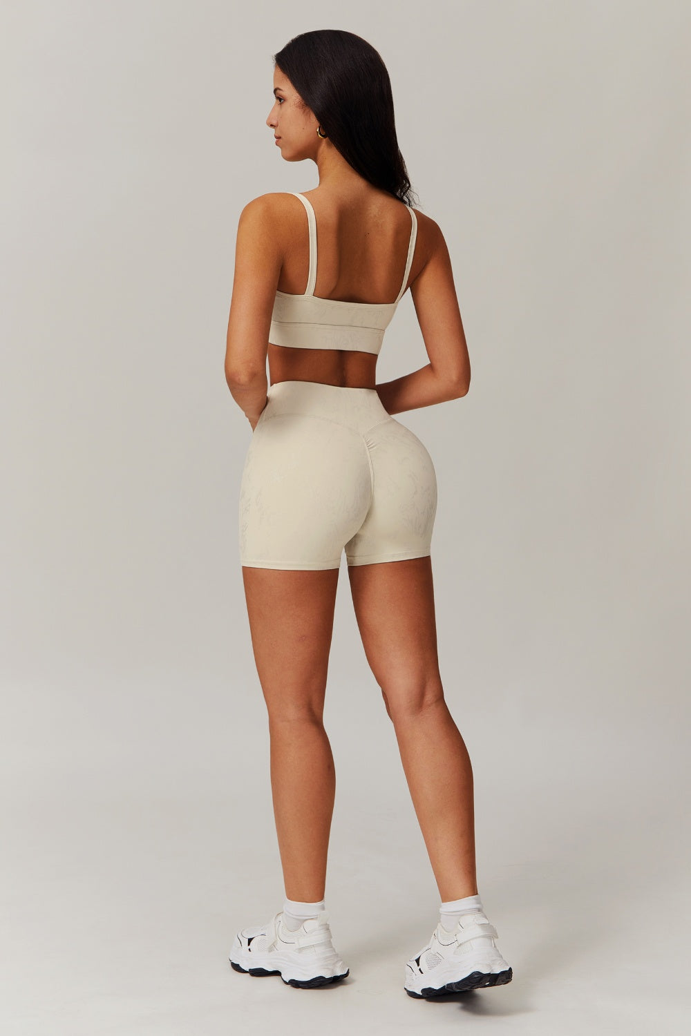 Demi Sports Bra - Oatmilk - Maison and Aurora