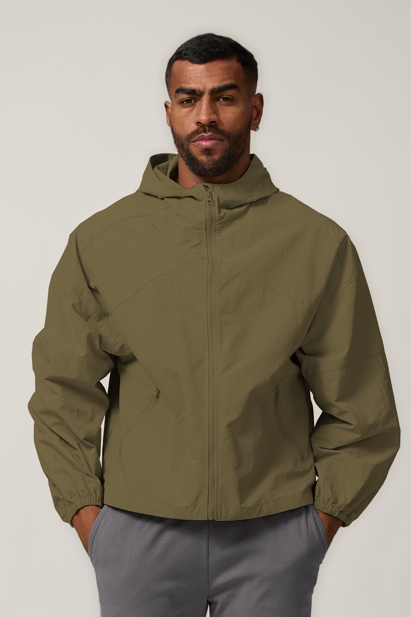 Frame Jacket - Olive - Maison and Aurora