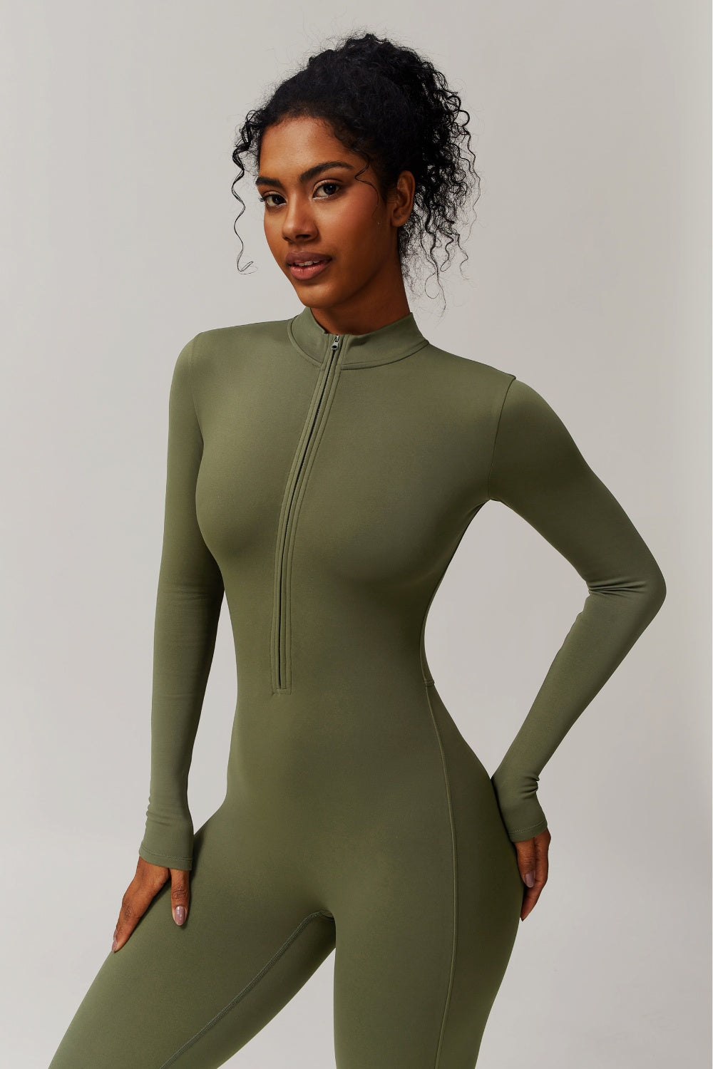 Loren Jumpsuit Winter Edition - Olive - Maison and Aurora