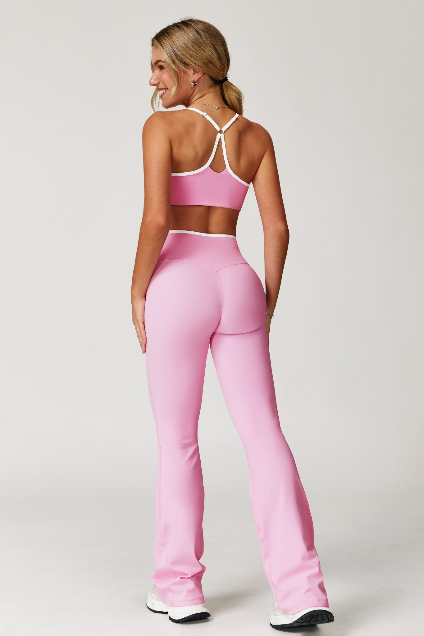 Angel Flare Leggings - Pink - Maison and Aurora