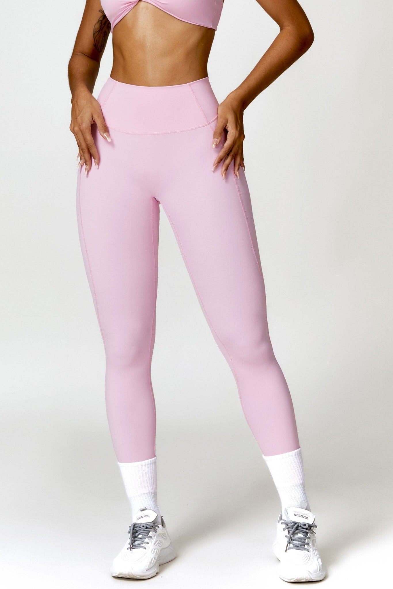 Kim Leggings - Pink - Maison and Aurora