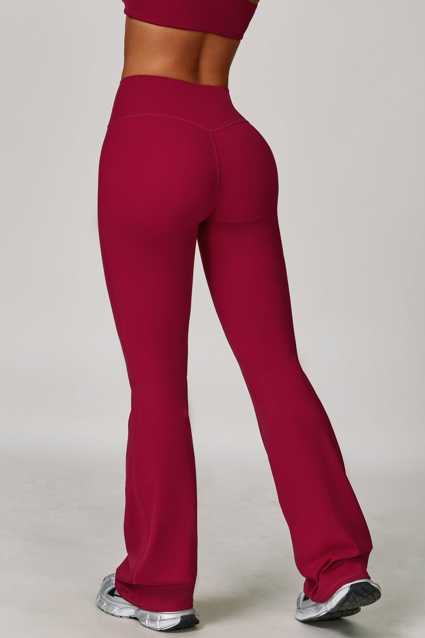 Sahara Flare Leggings - Raspberry - Maison and Aurora