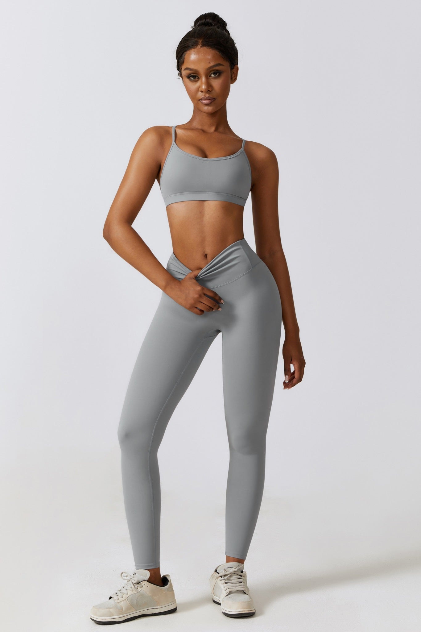 Fit Leggings - Rhino Gray - Maison and Aurora