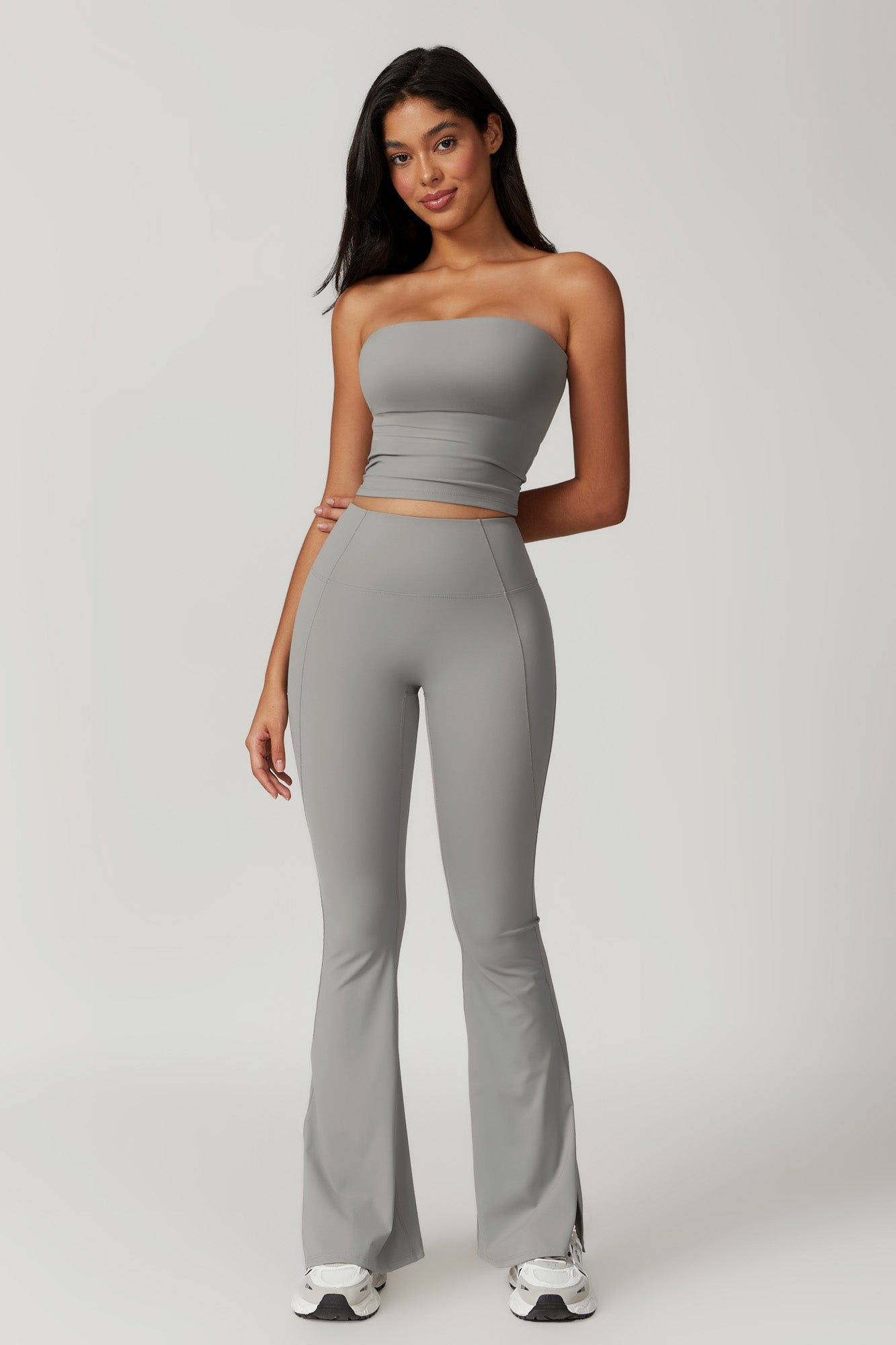 Isla Tube Top - Rhino Gray - Maison and Aurora