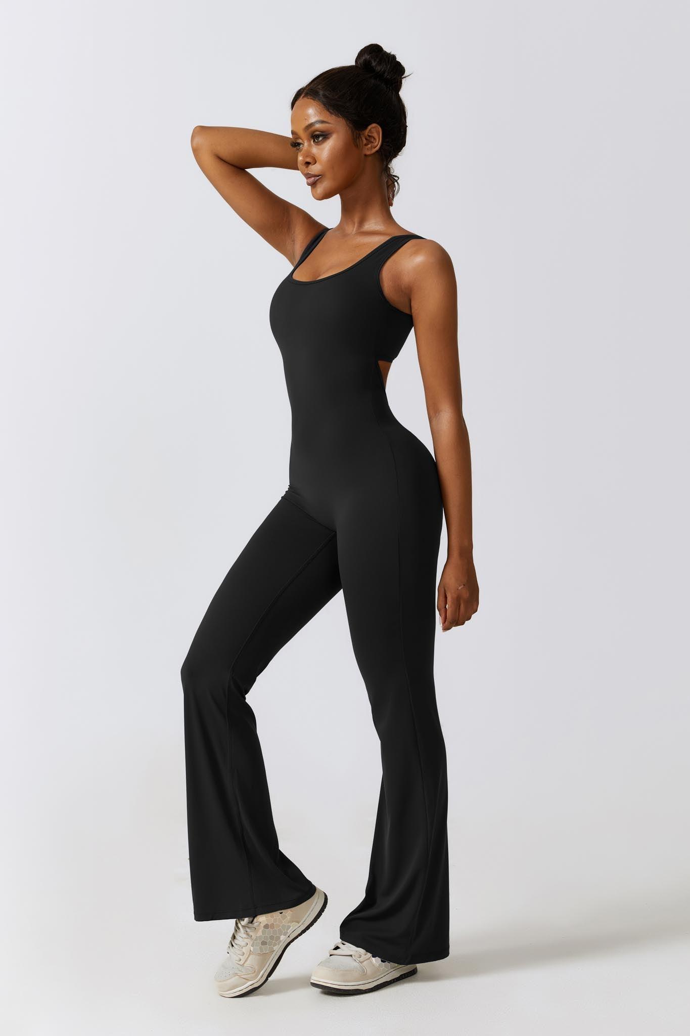 Hazel Jumpsuit - Black - Maison and Aurora