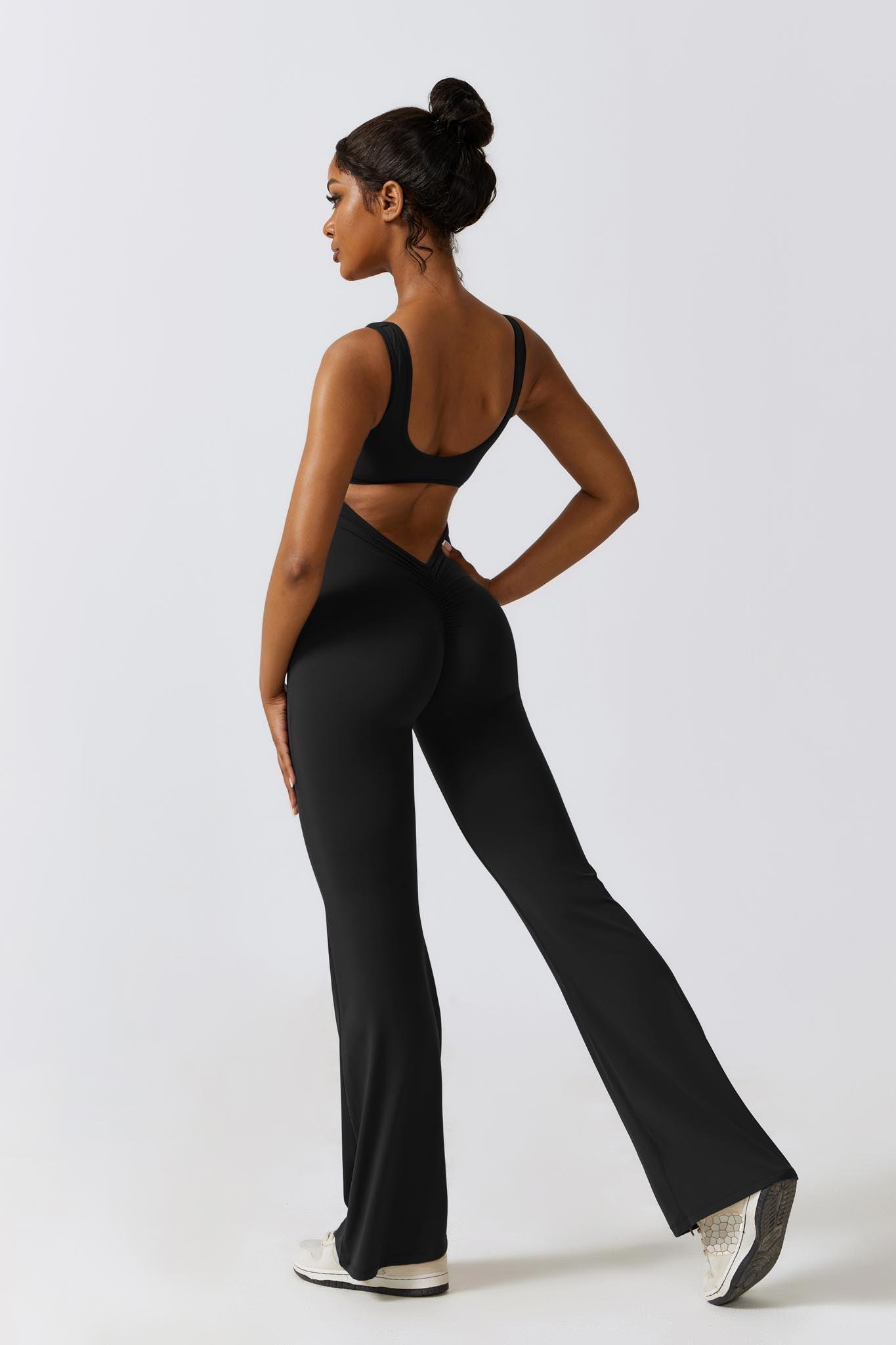 Hazel Jumpsuit - Black - Maison and Aurora