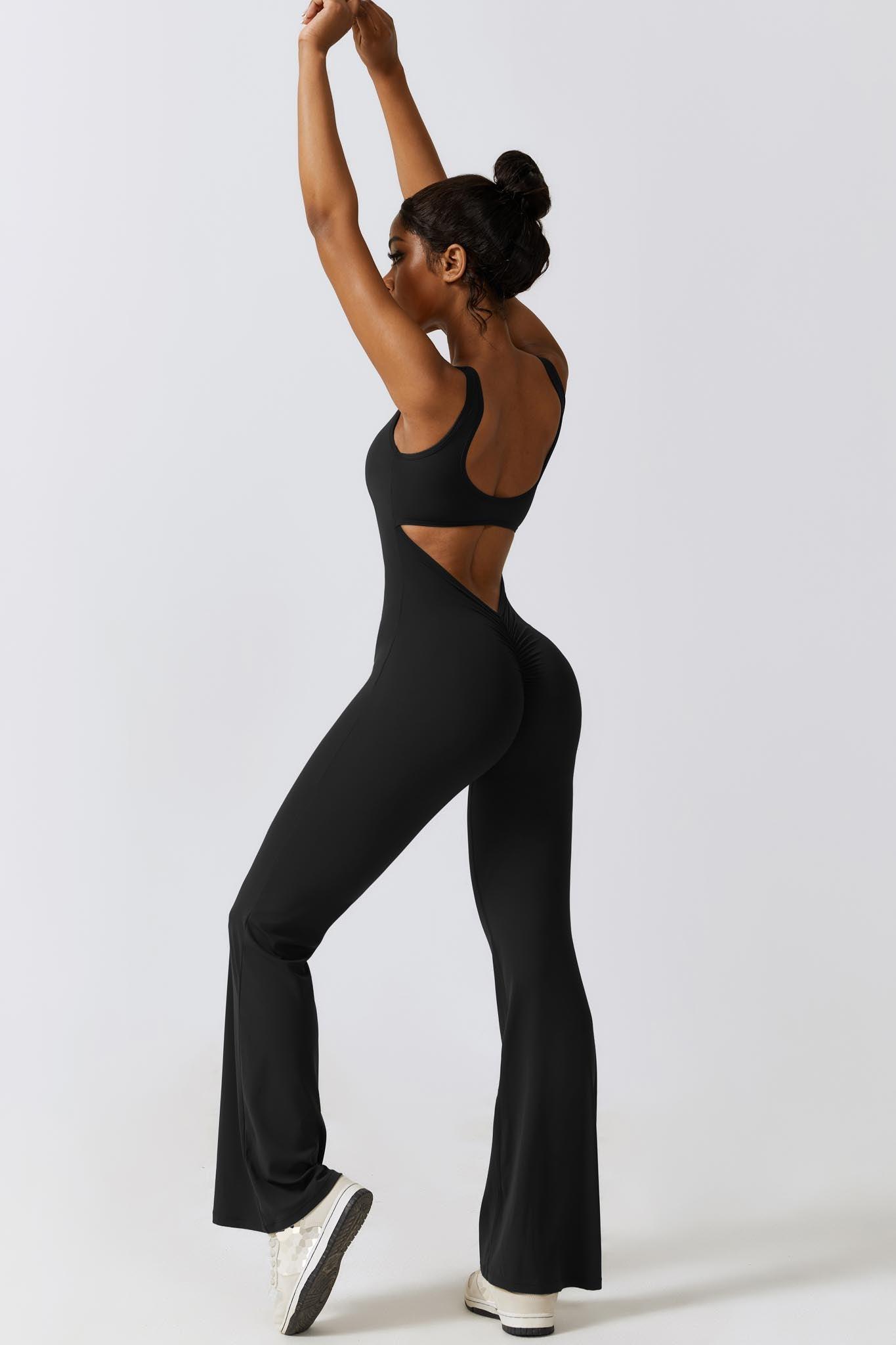 Hazel Jumpsuit - Black - Maison and Aurora