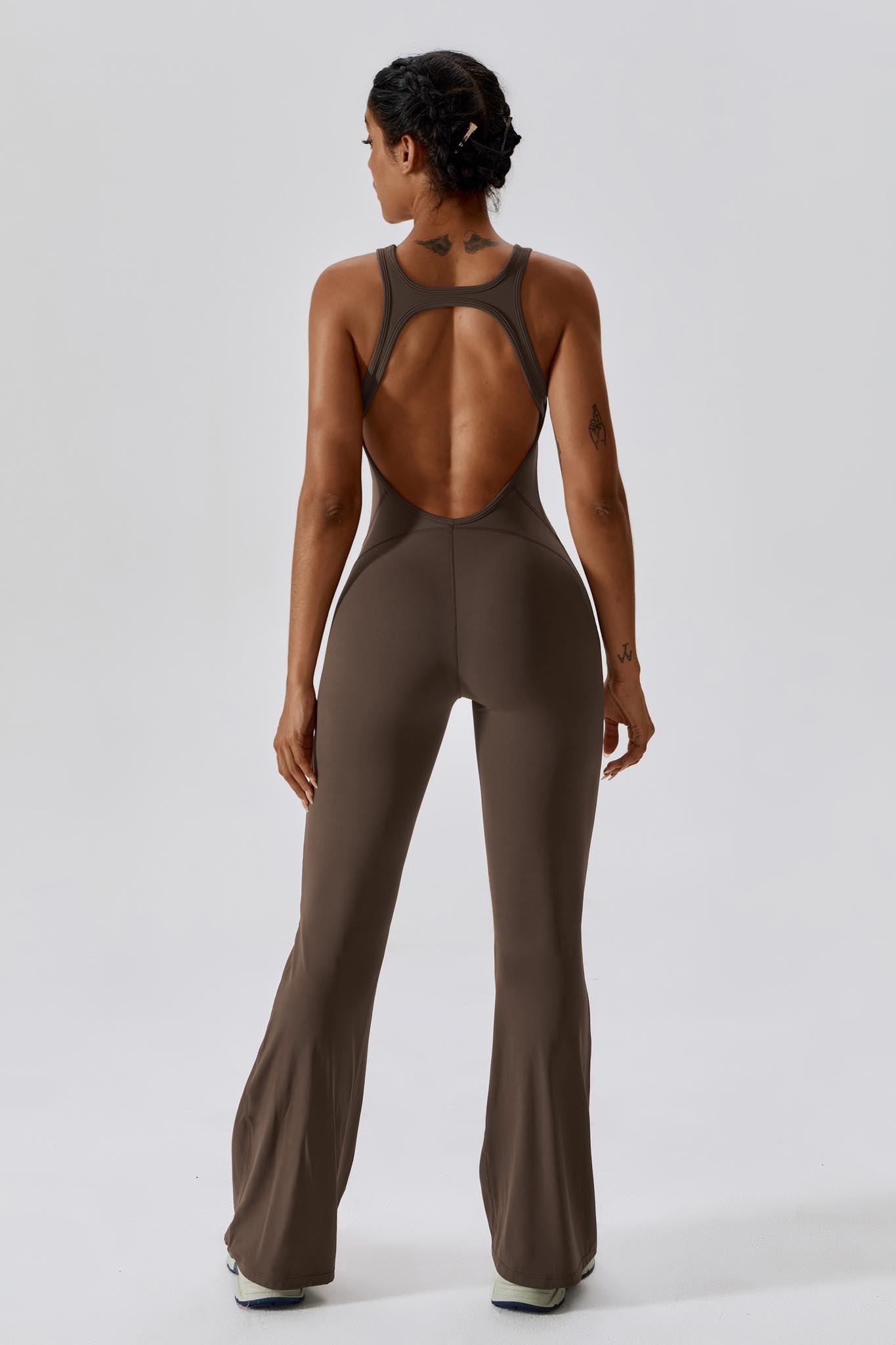 Grace Jumpsuit - Ash Brown - Maison and Aurora