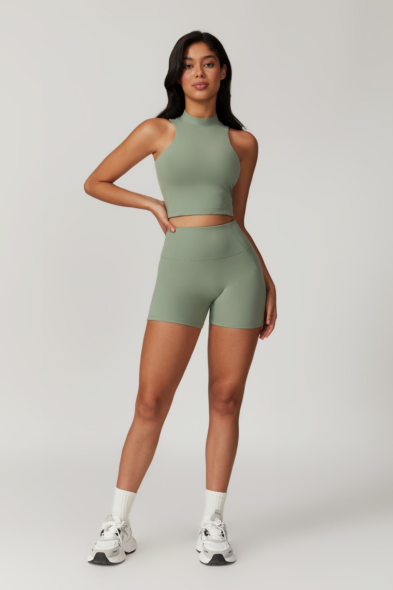 Isla Shorts - Sage - Maison and Aurora