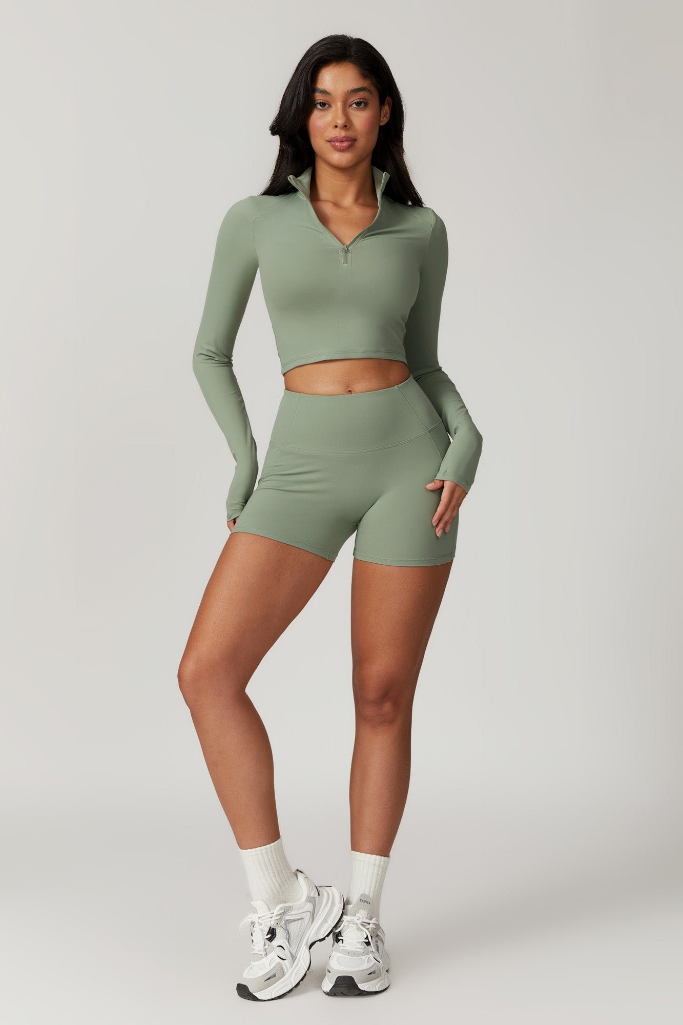 Isla Shorts - Sage - Maison and Aurora