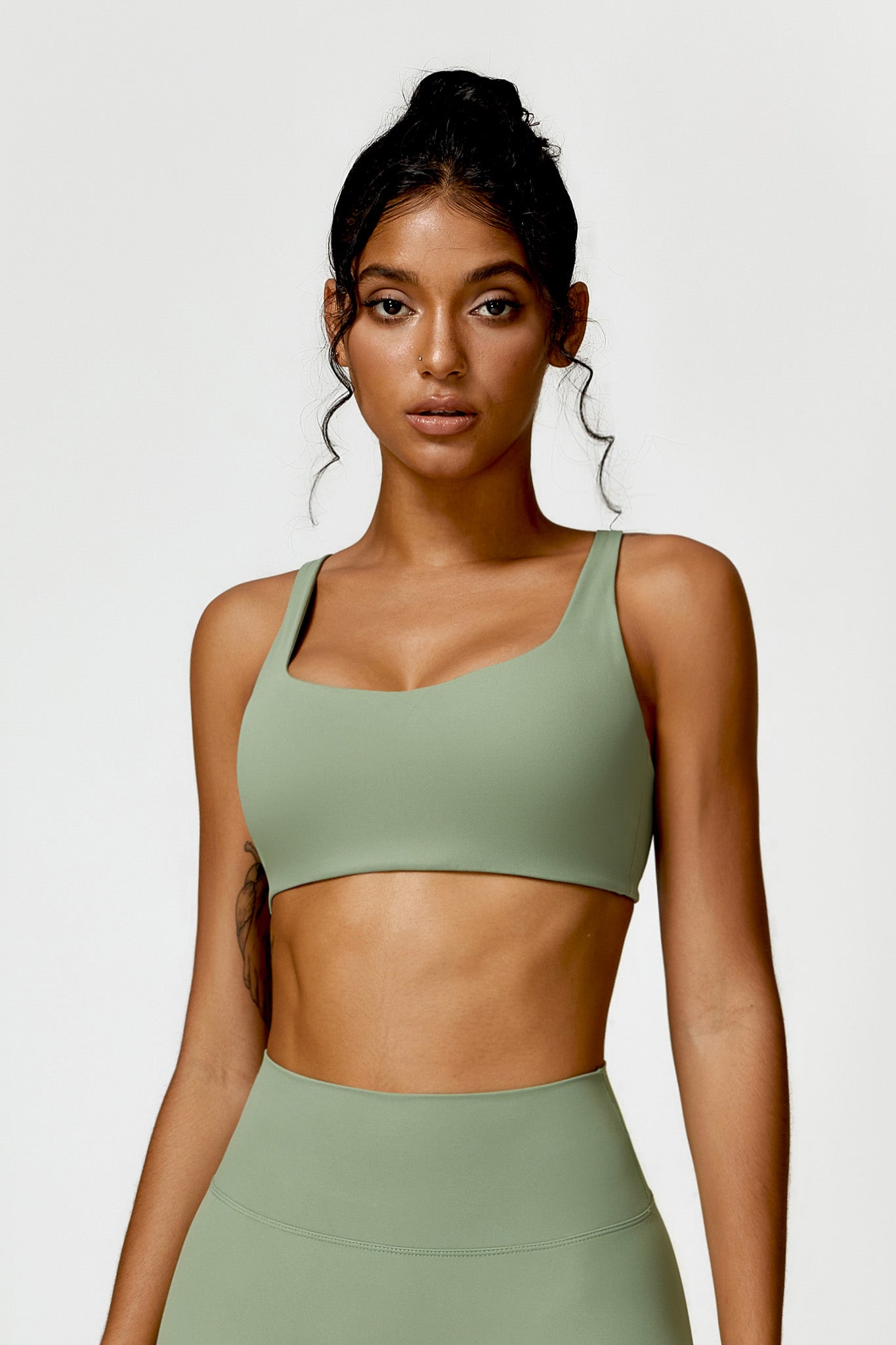Madeline Sports Bra - Sage - Maison and Aurora