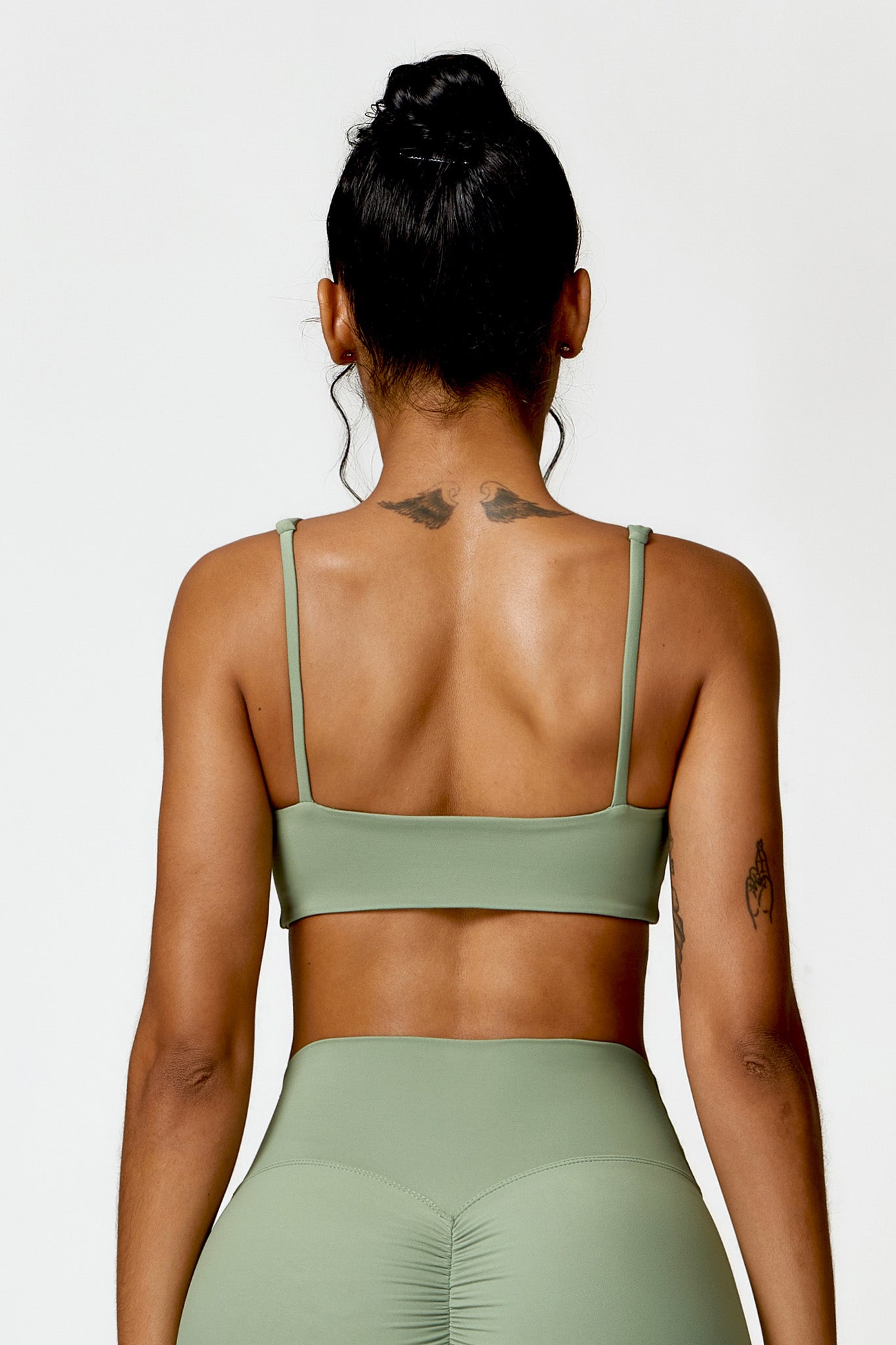 Madeline Sports Bra - Sage - Maison and Aurora