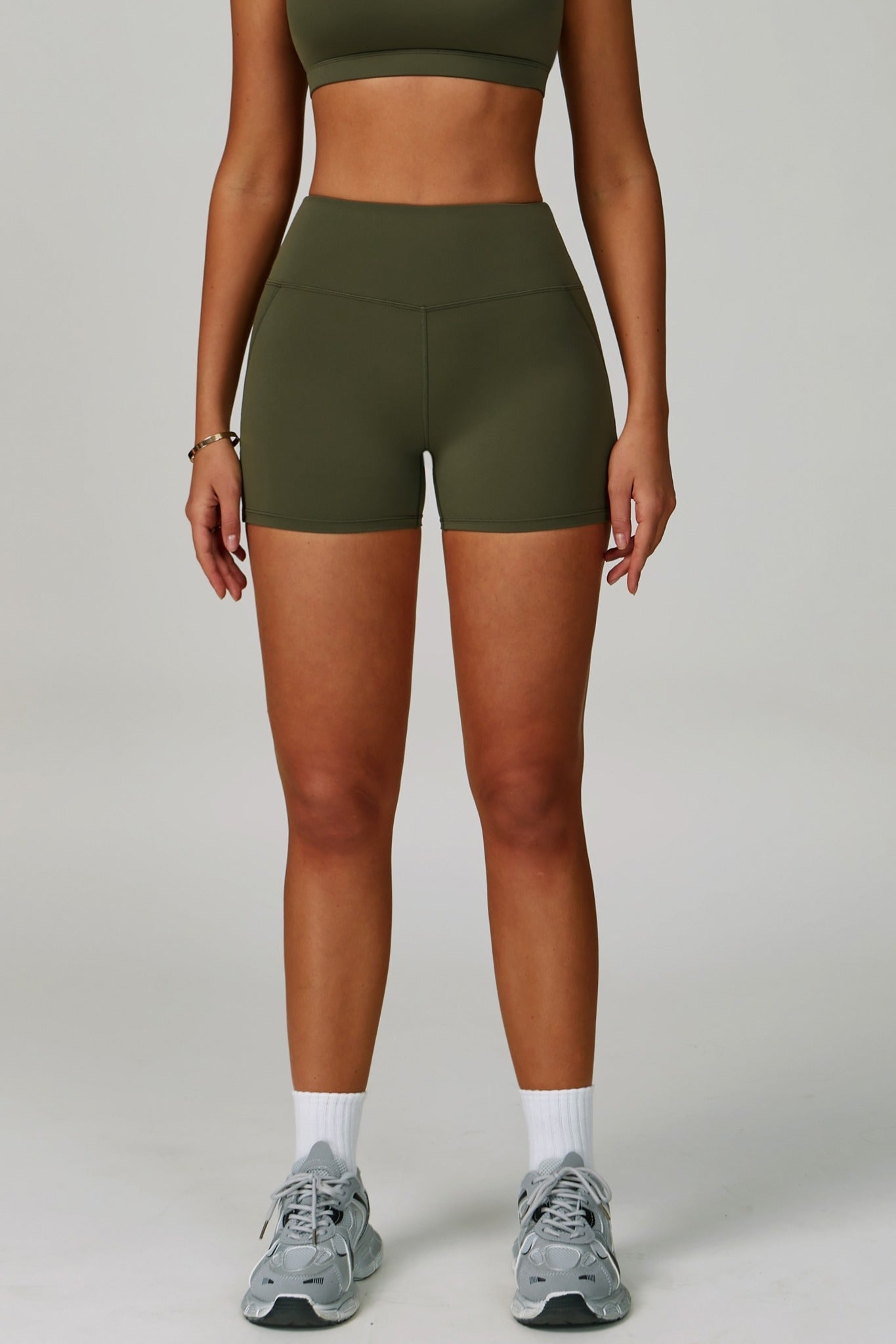 Esme Shorts - Sagewood - Maison and Aurora