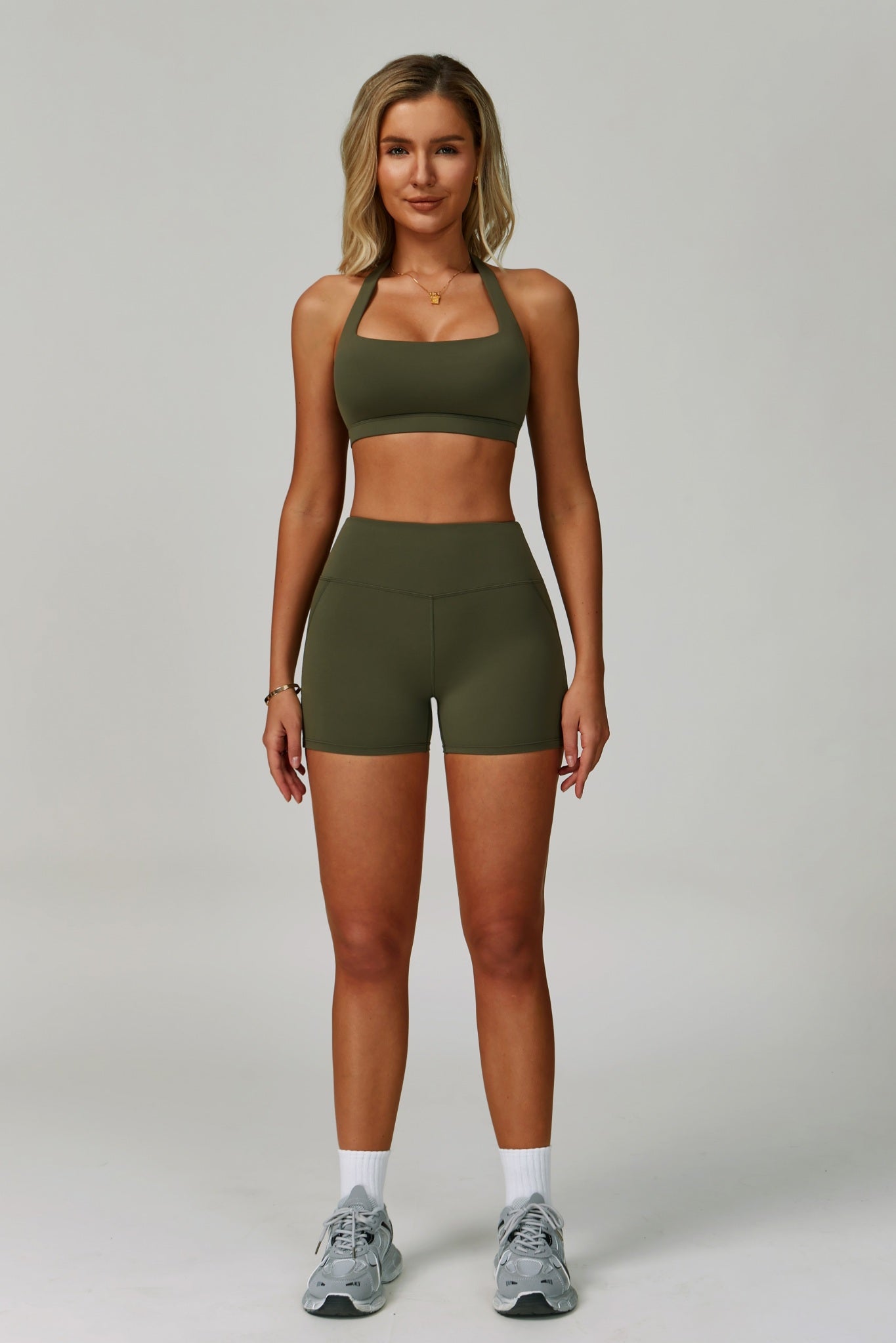 Esme Shorts - Sagewood - Maison and Aurora