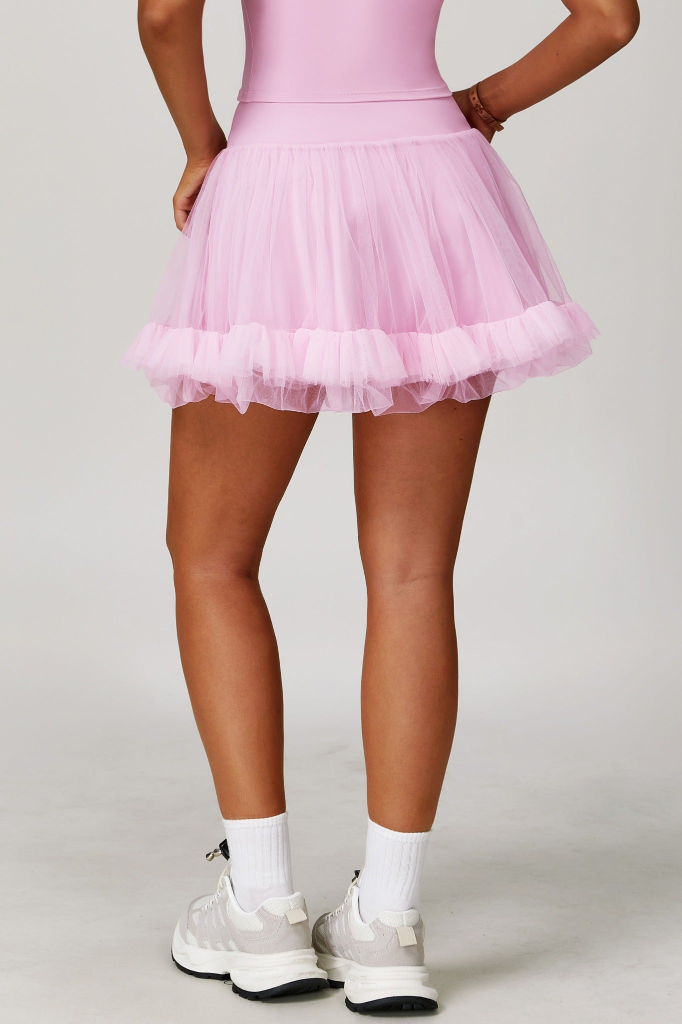 Kirsi Mini Skirt - Pink - Maison and Aurora