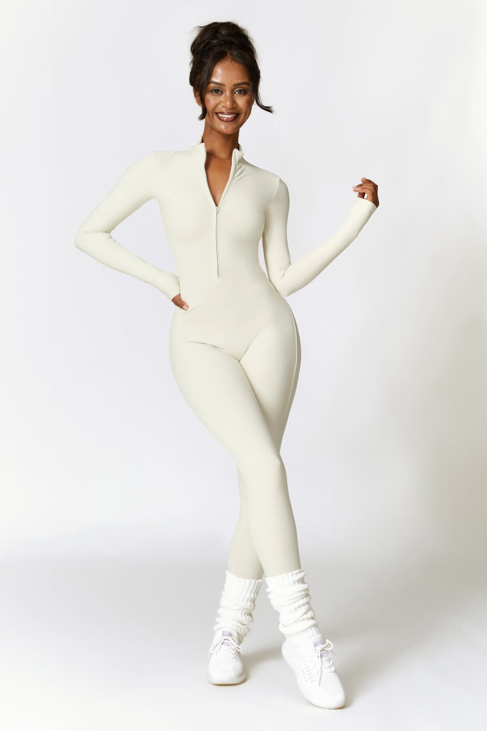 Loren Jumpsuit - Soft Cream - Maison and Aurora