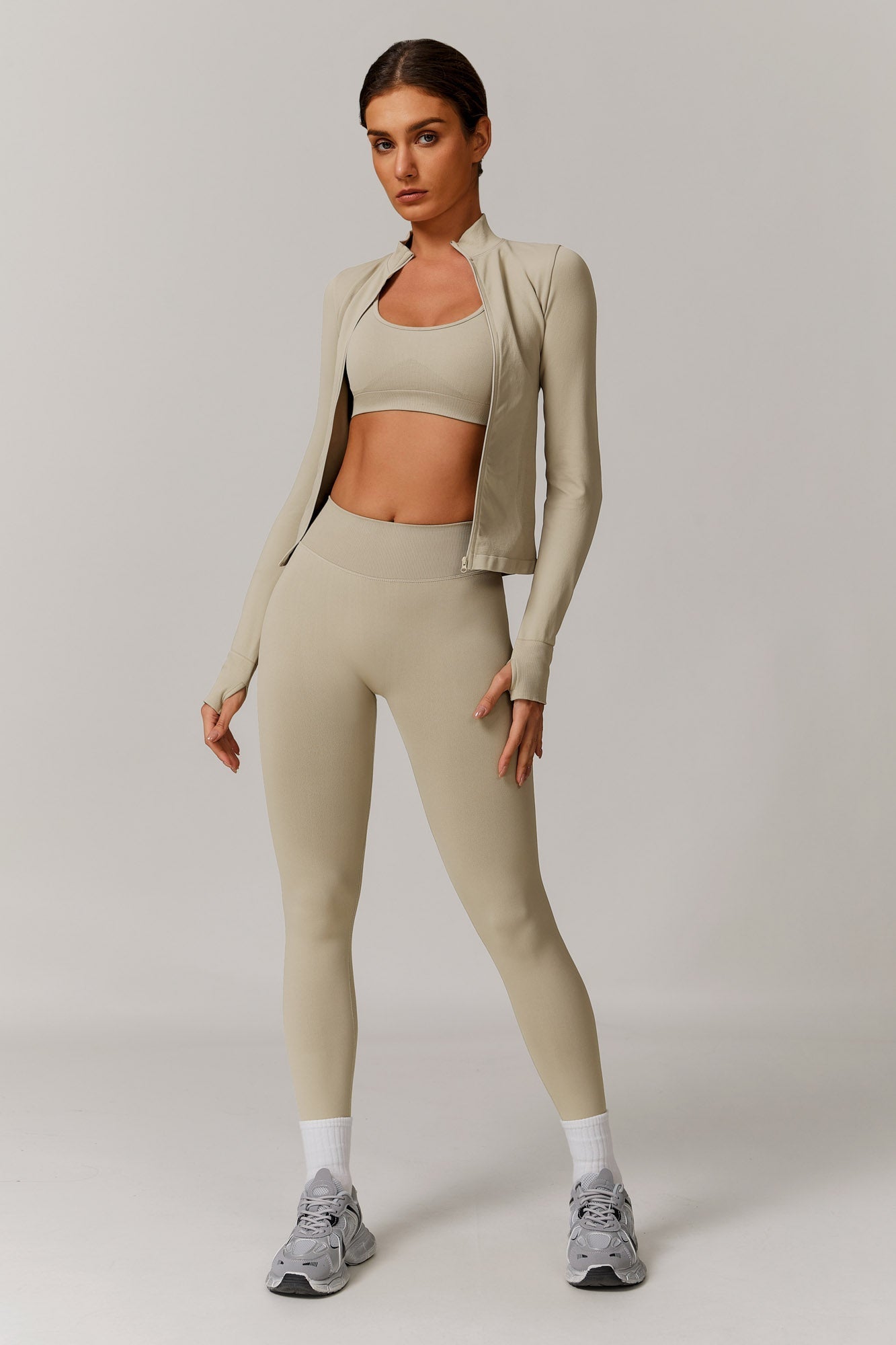 Aurora Jacket - Soft Sand - Maison and Aurora