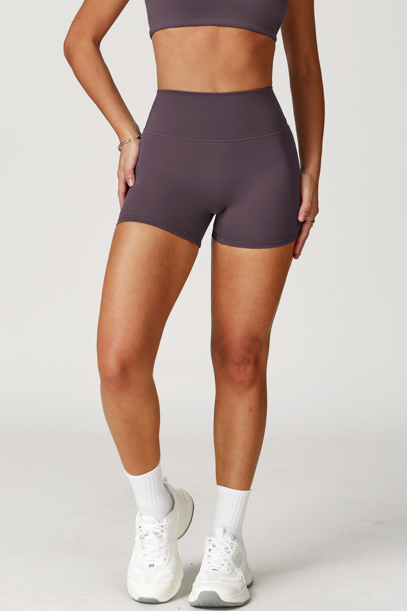 Aria Shorts - Taupe - Maison and Aurora