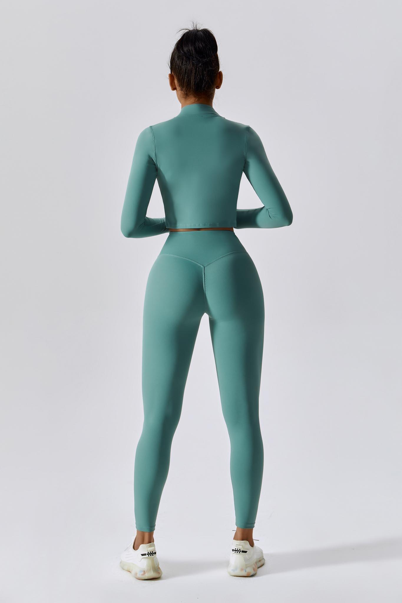Fit Jacket - Teal (FINAL SALE) - Maison and Aurora