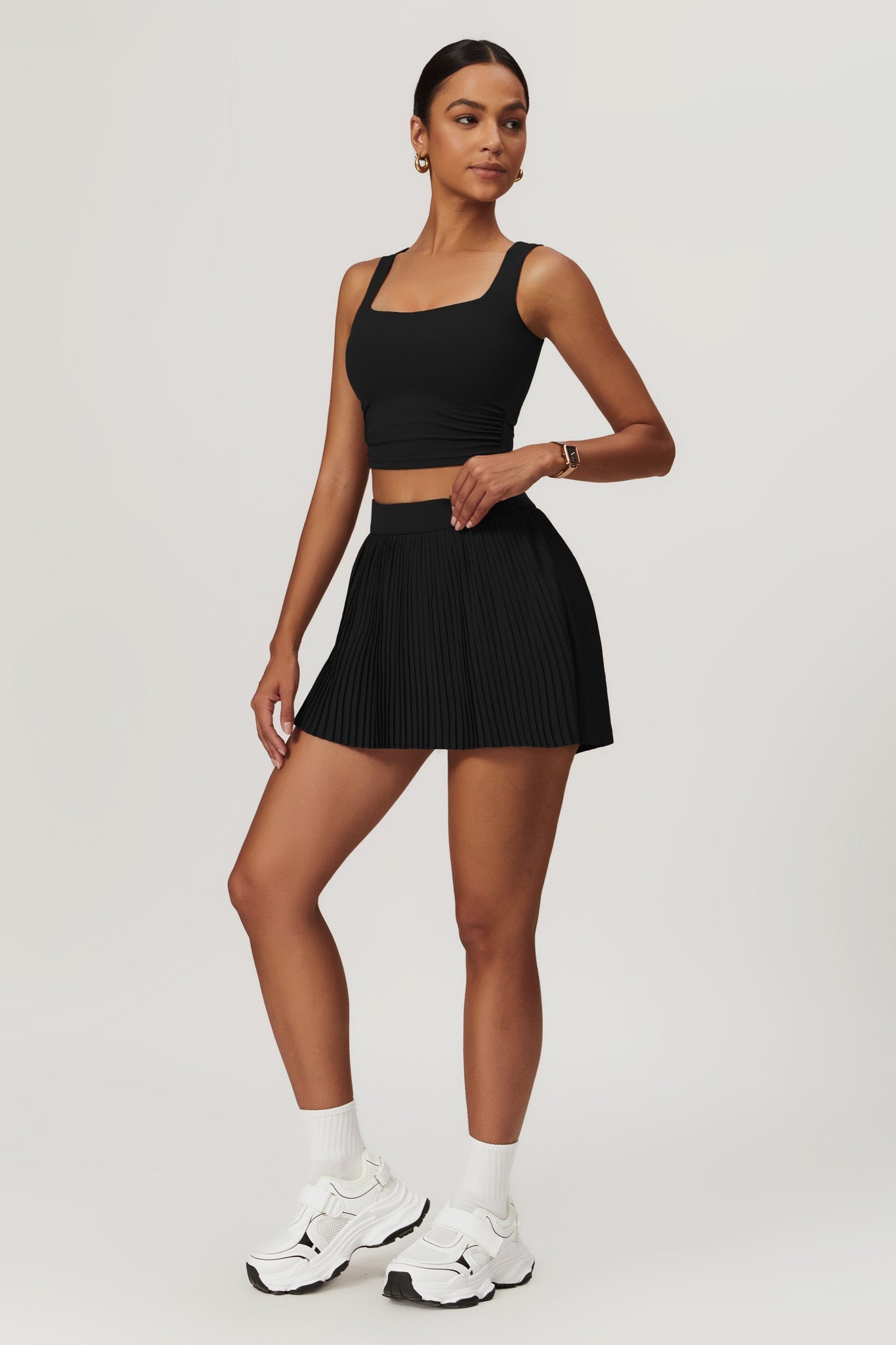 Estelle Top - Black - Maison and Aurora