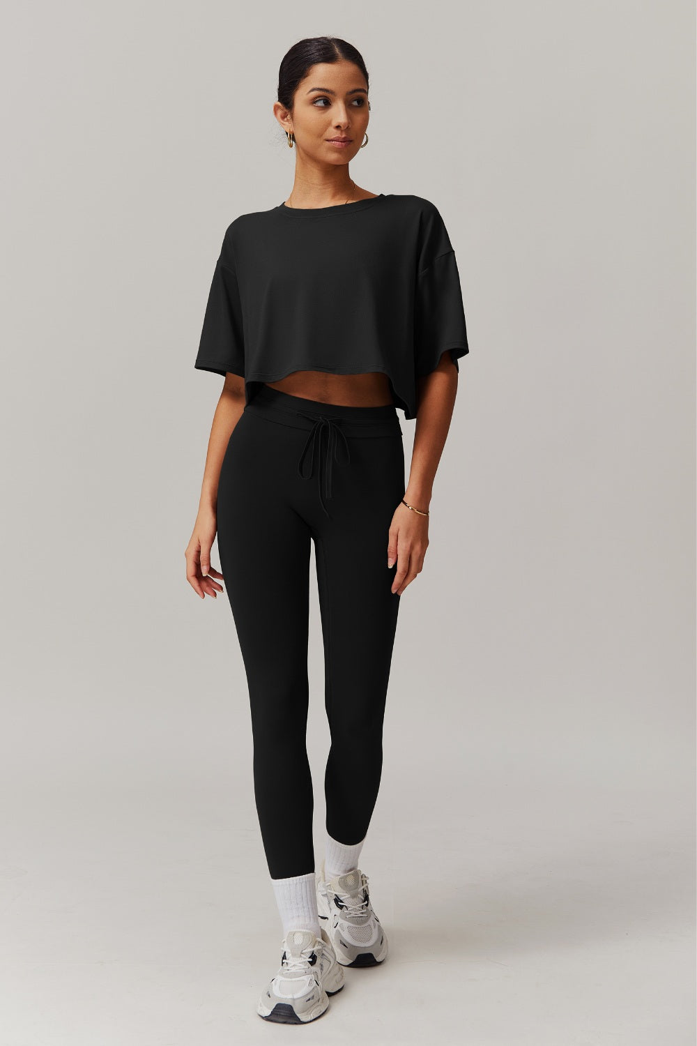 Ivy Top - Black - Maison and Aurora