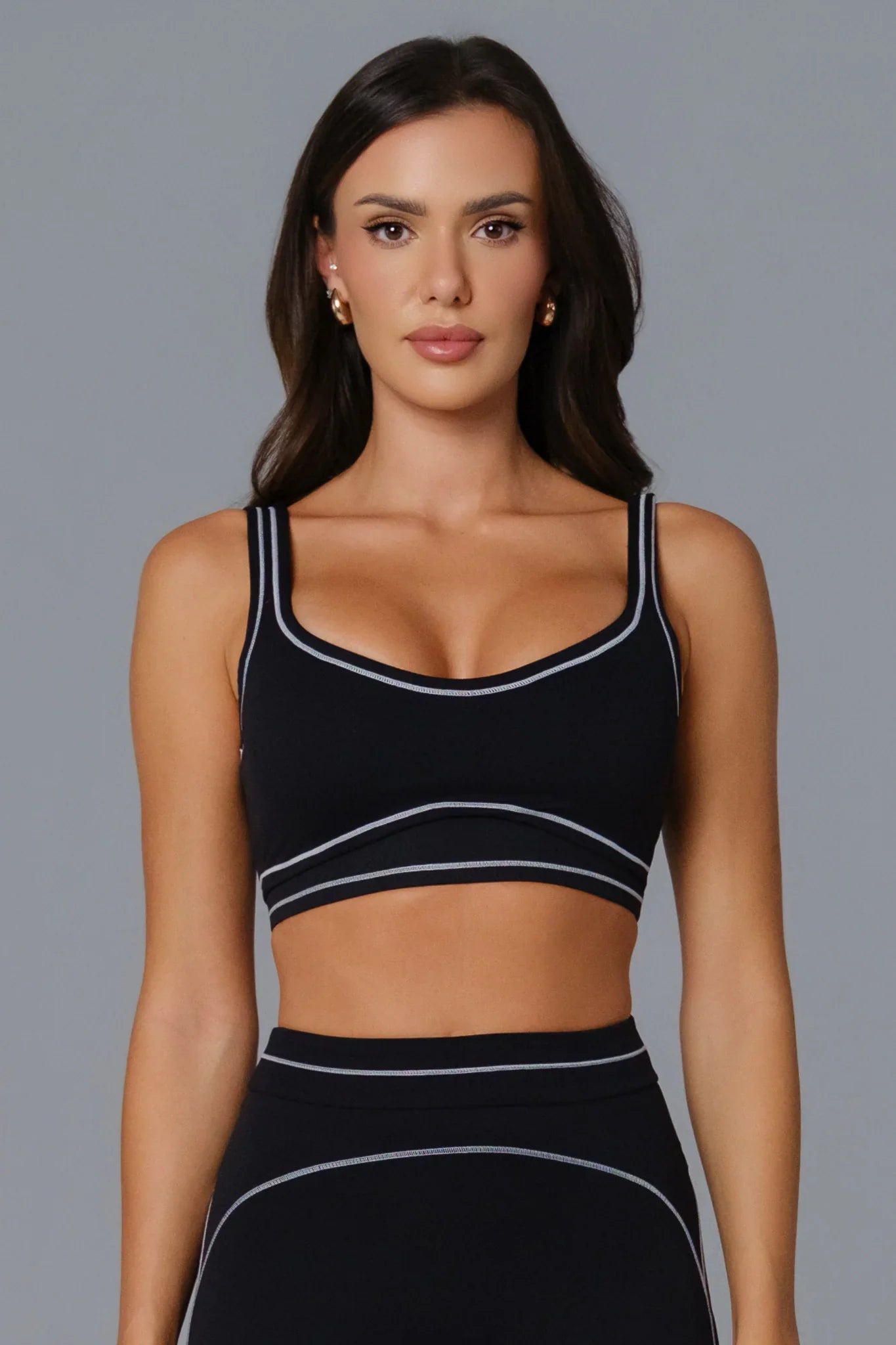 Shelly Sports Bra - Black - Maison and Aurora