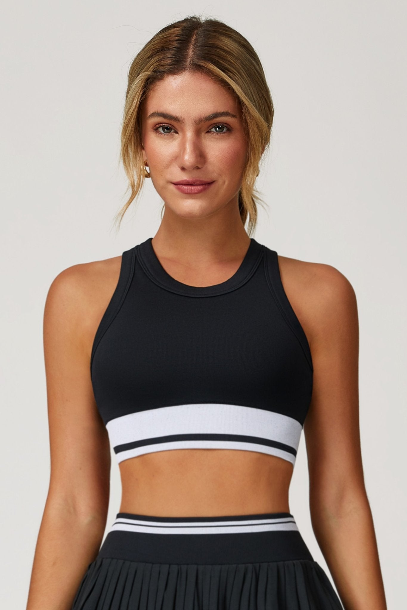 Sienna Crop Top - Black - Maison and Aurora