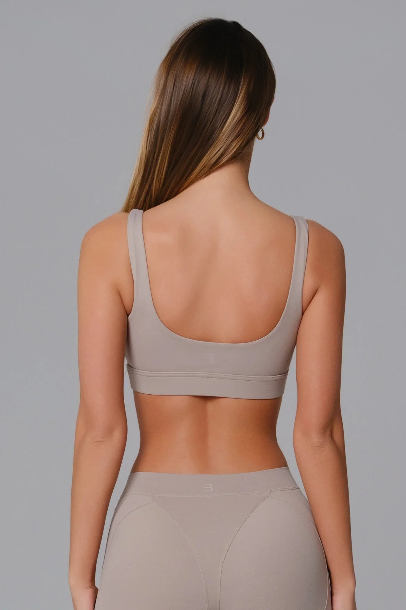 Marcella Sports Bra - Greige - Maison and Aurora