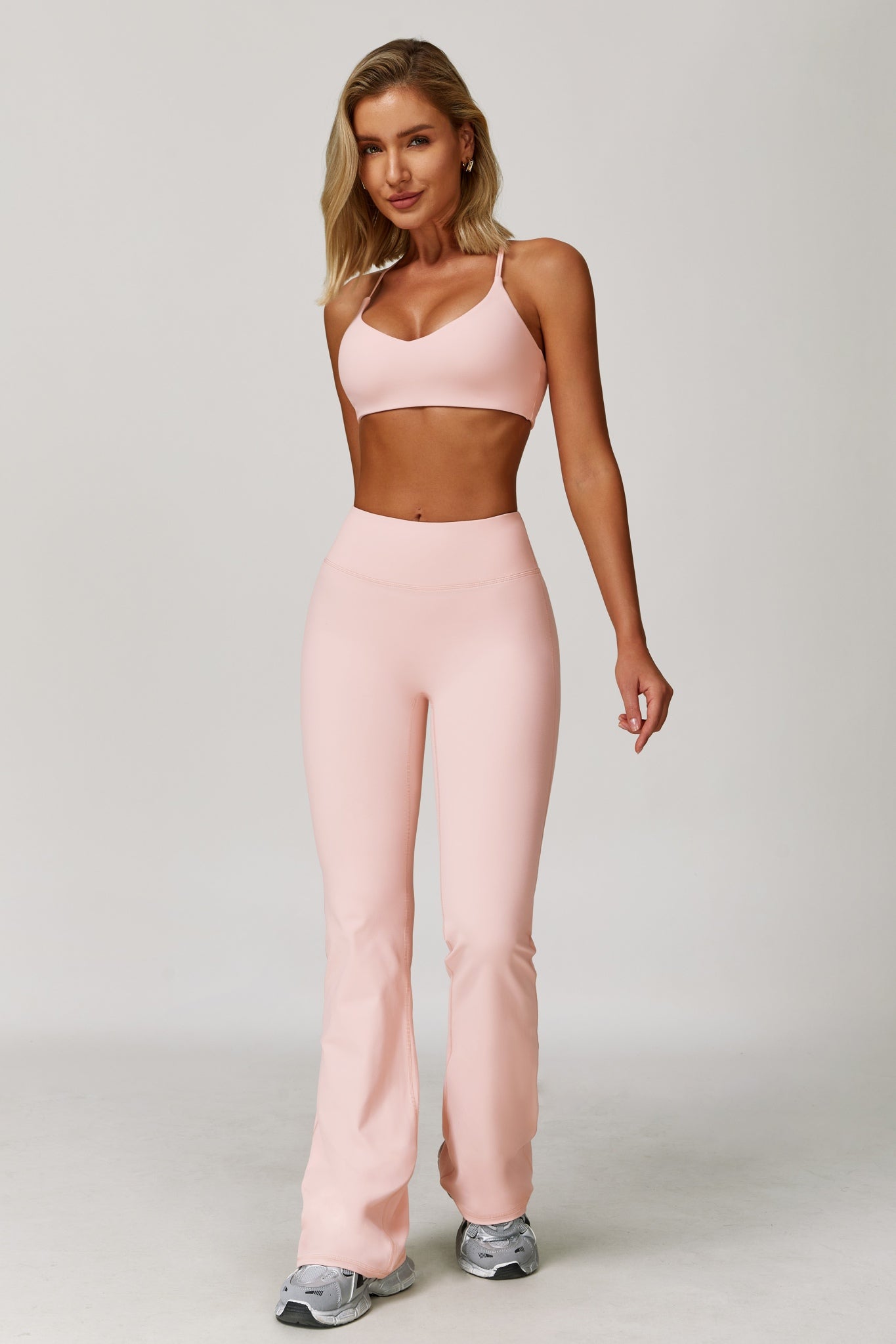 Sahara Sports Bra - Peach - Maison and Aurora