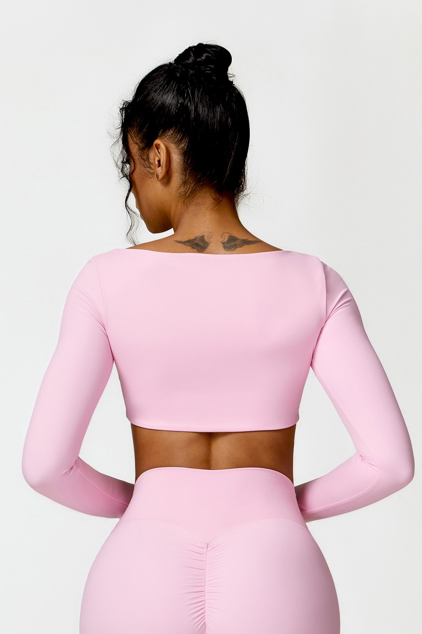 Madeline Crop Top - Pink - Maison and Aurora