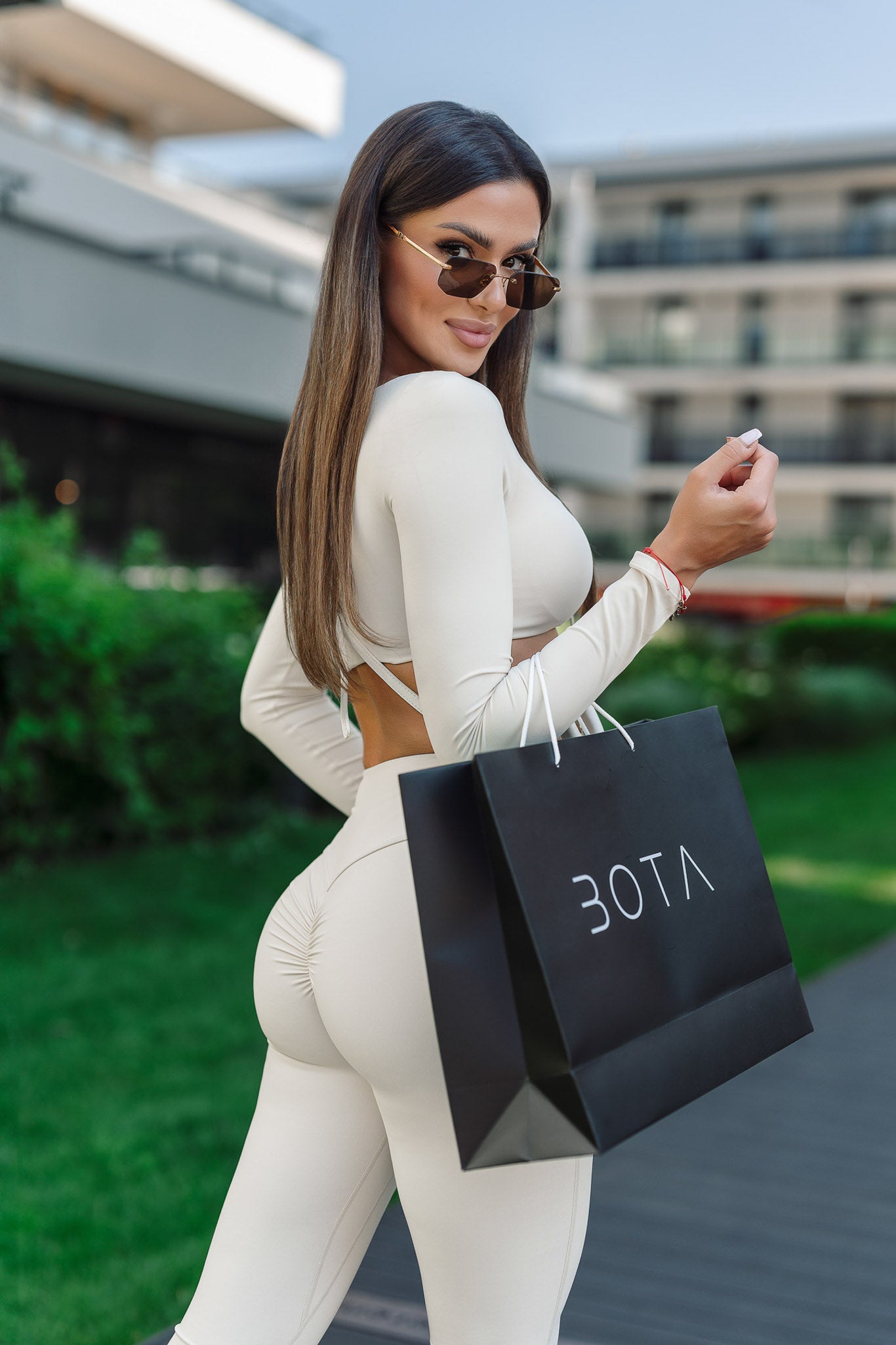 Heaven Crop Top - Cream - Maison and Aurora