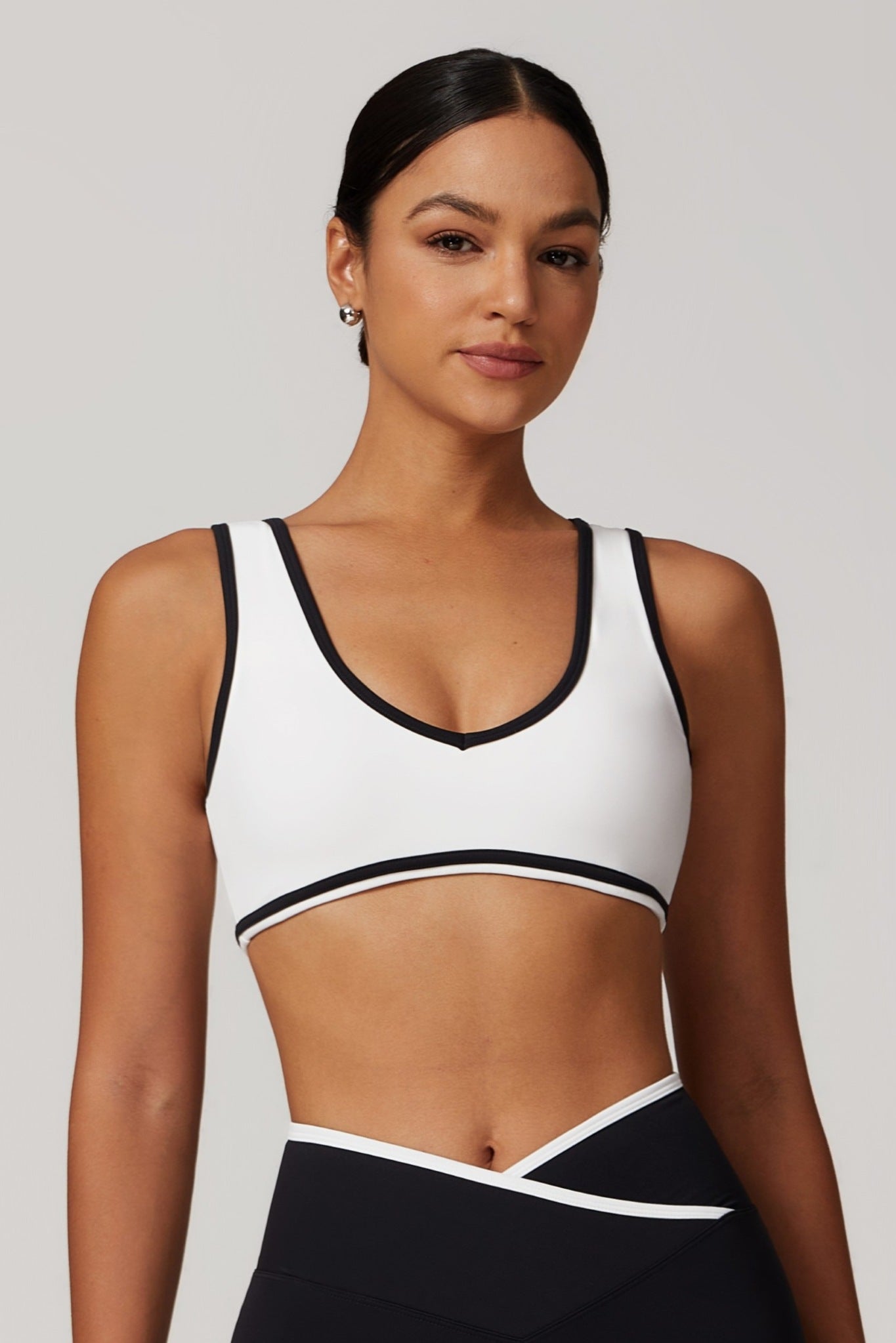 Angel Sports Bra - White - Maison and Aurora