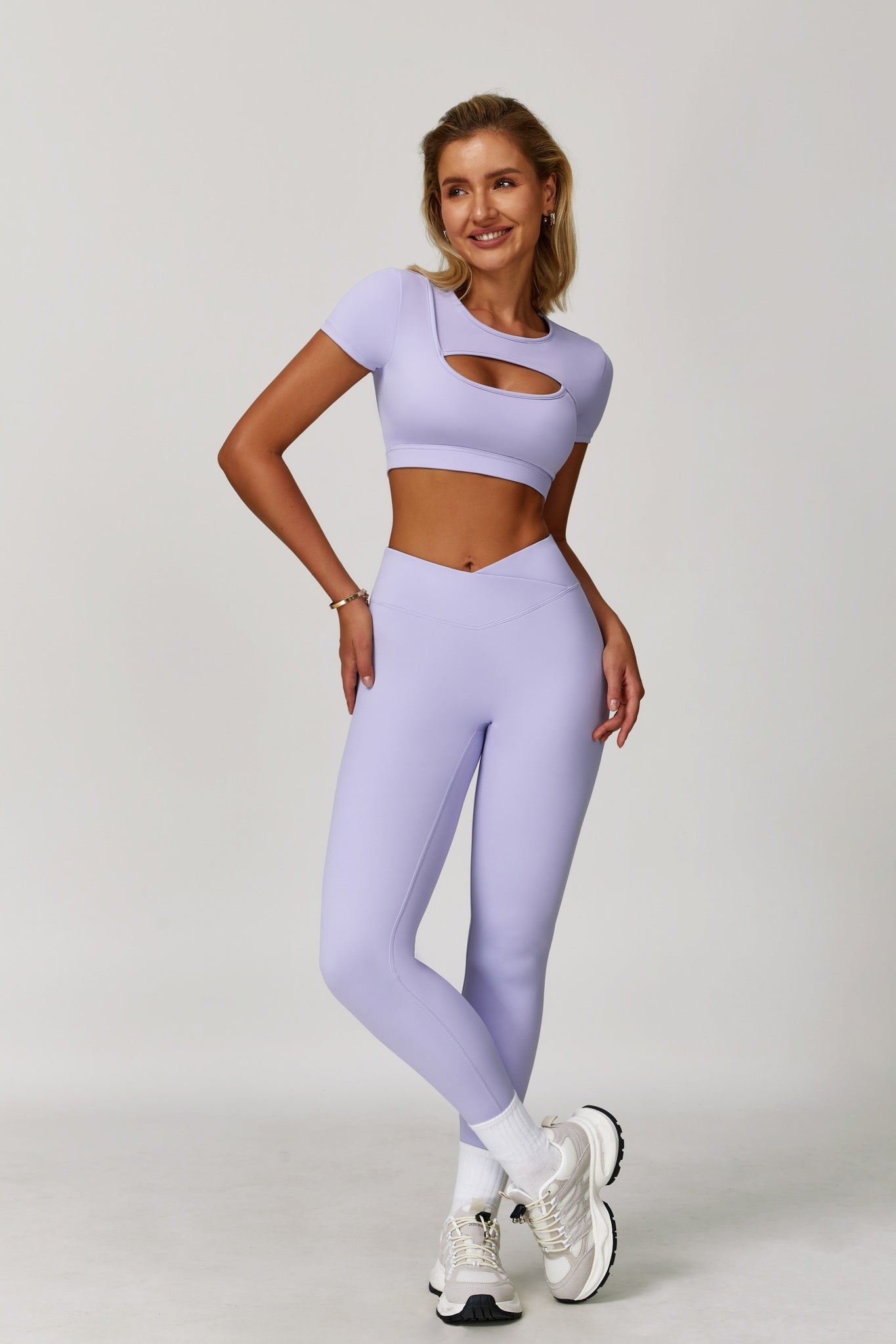 Elanur Leggings - Wisteria - Maison and Aurora