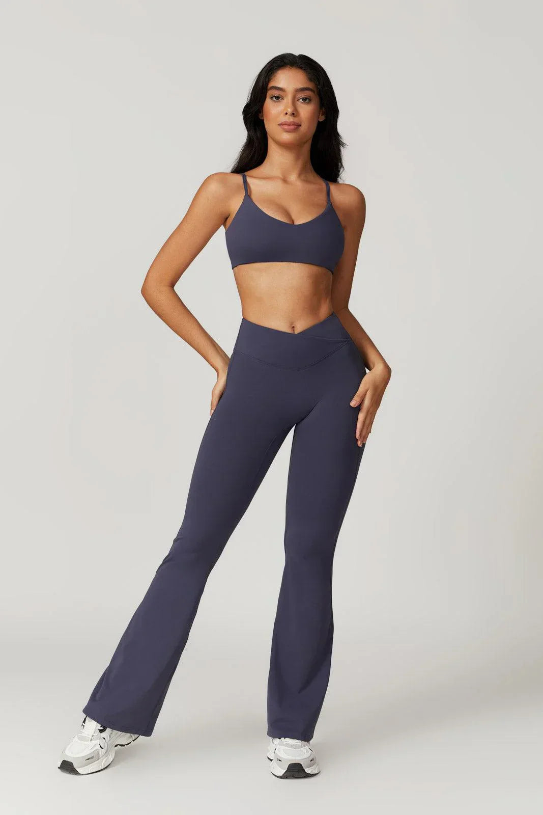Daisy Flare Leggings - Soft Cream
