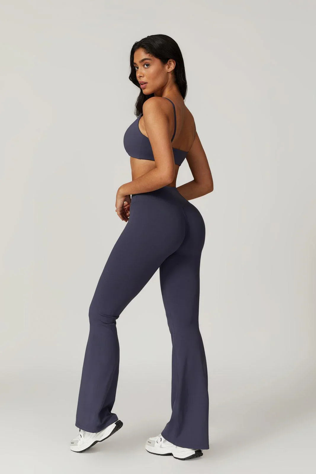 Daisy Flare Leggings - Soft Cream