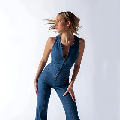 Hermine™ | Denim Jumpsuit