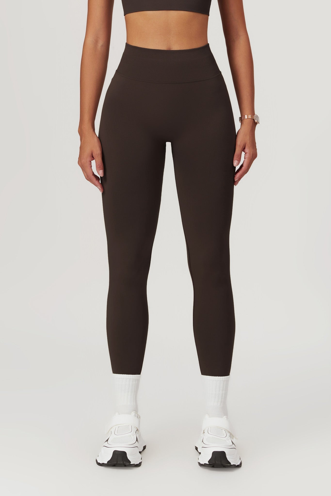 Avery Leggings - Dark Brown