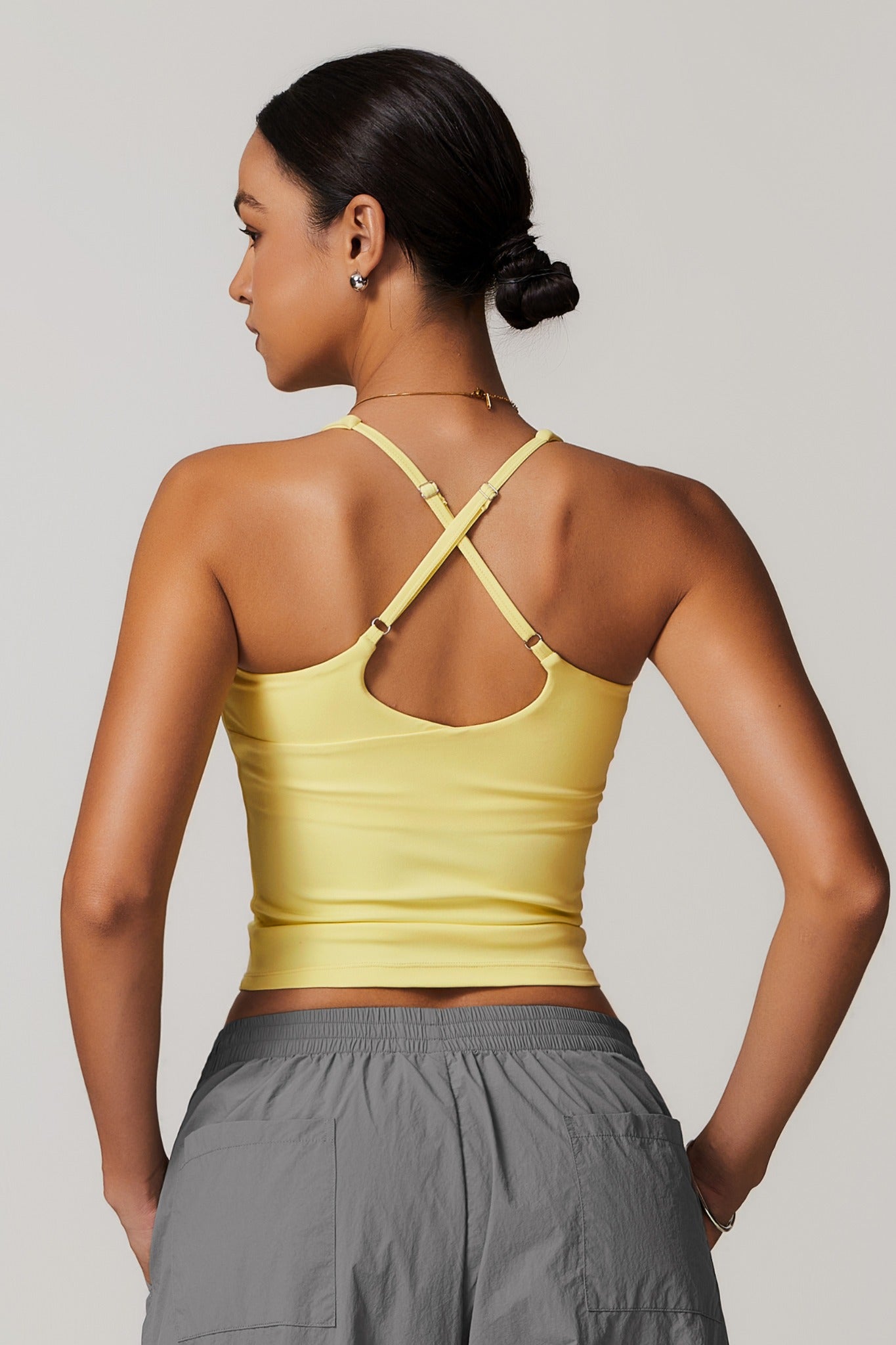 Alexa Sleeveless Top - Lemon