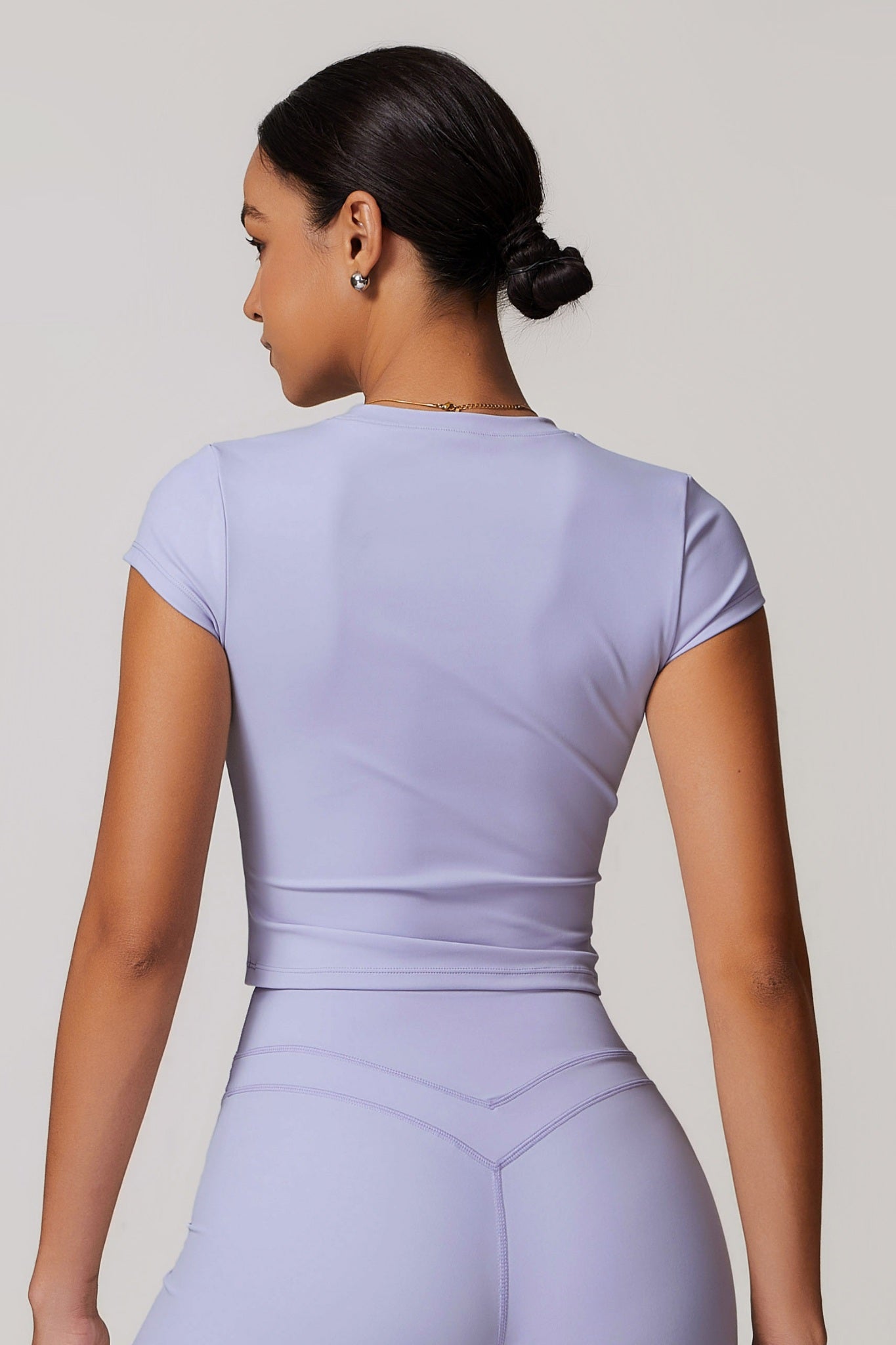 Alexa Crop Top - Lavender