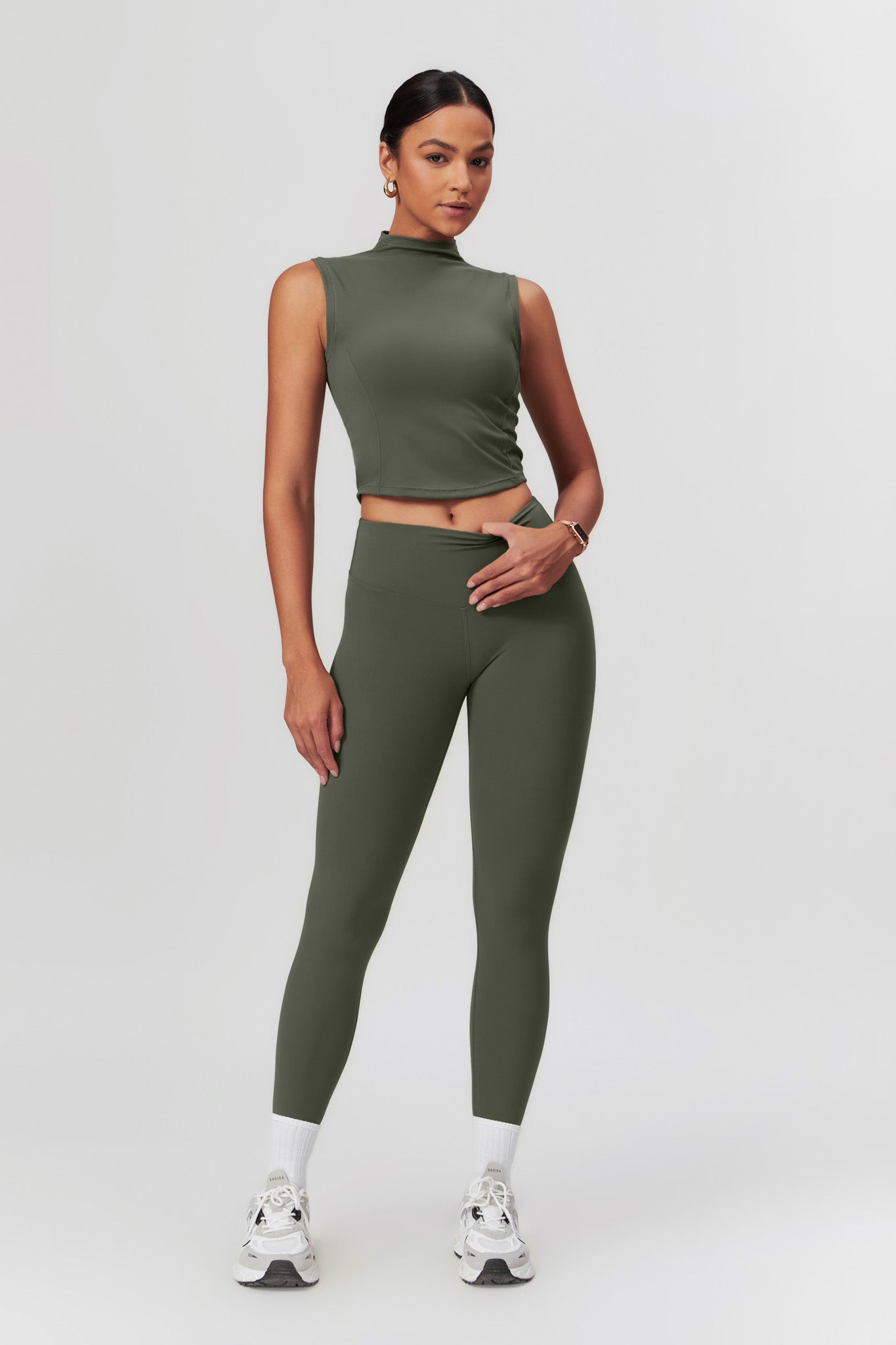 Belle  Leggings - Ebony